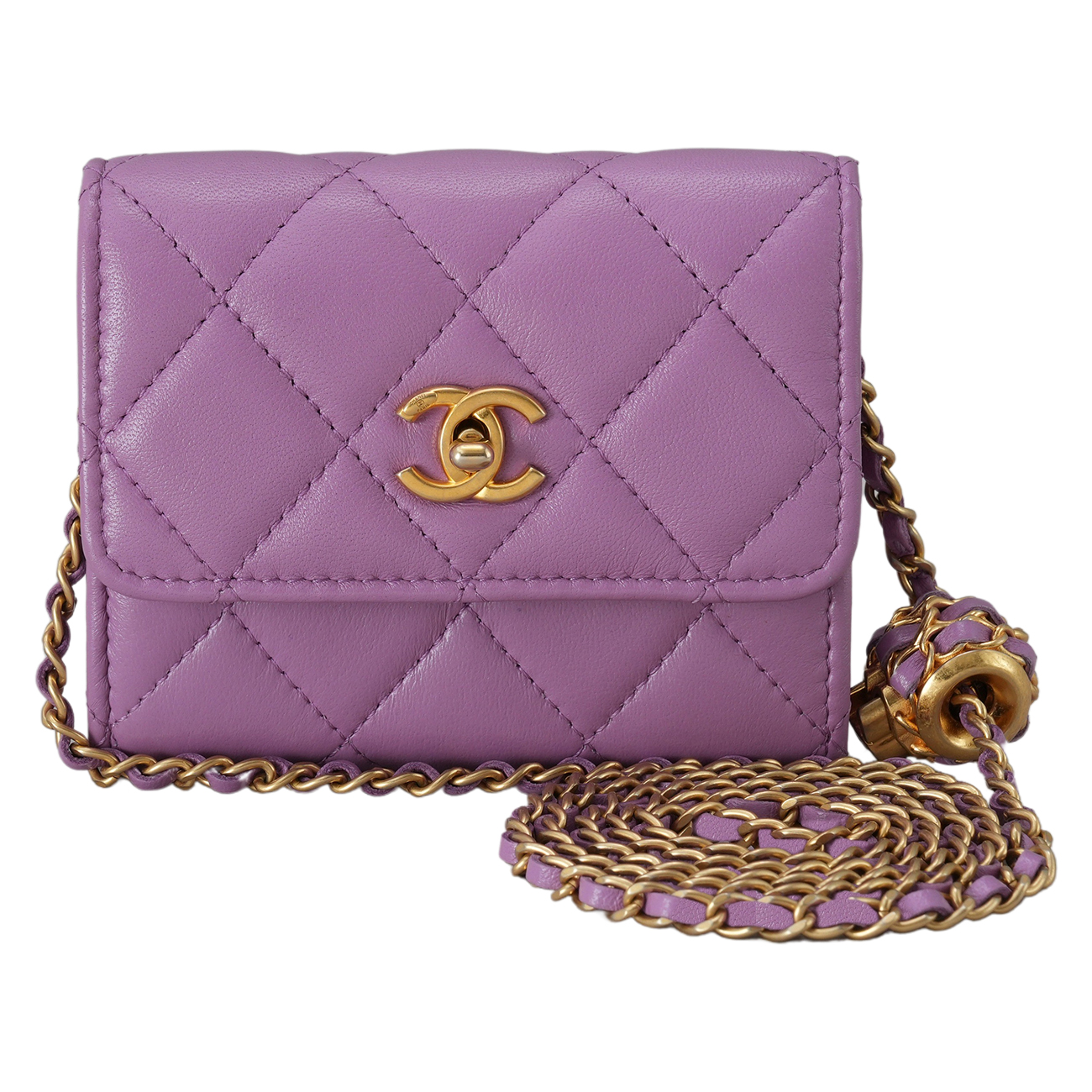 CHANEL(USED)샤넬 AP2704 골든볼 체인 크로스백