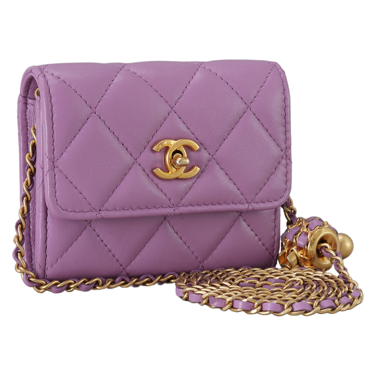 CHANEL(USED)샤넬 AP2704 골든볼 체인 크로스백