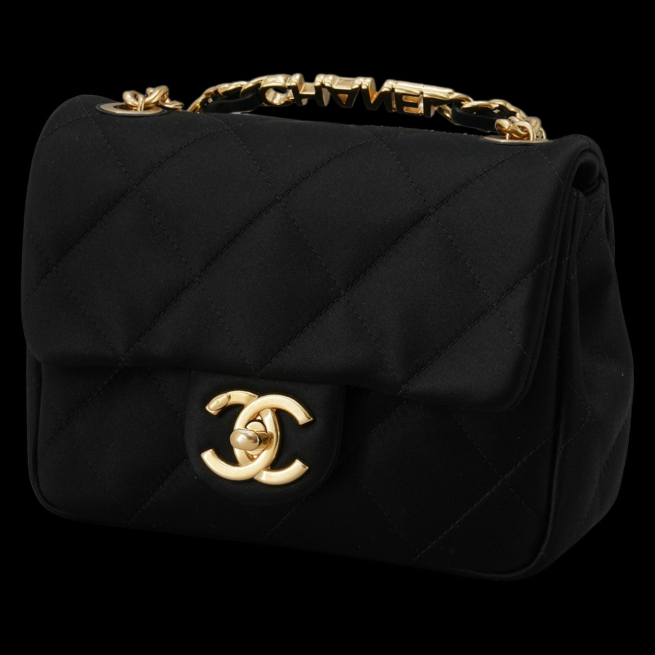 CHANEL(USED)샤넬 AS3748 시즌 탑핸들 미니 플랩백