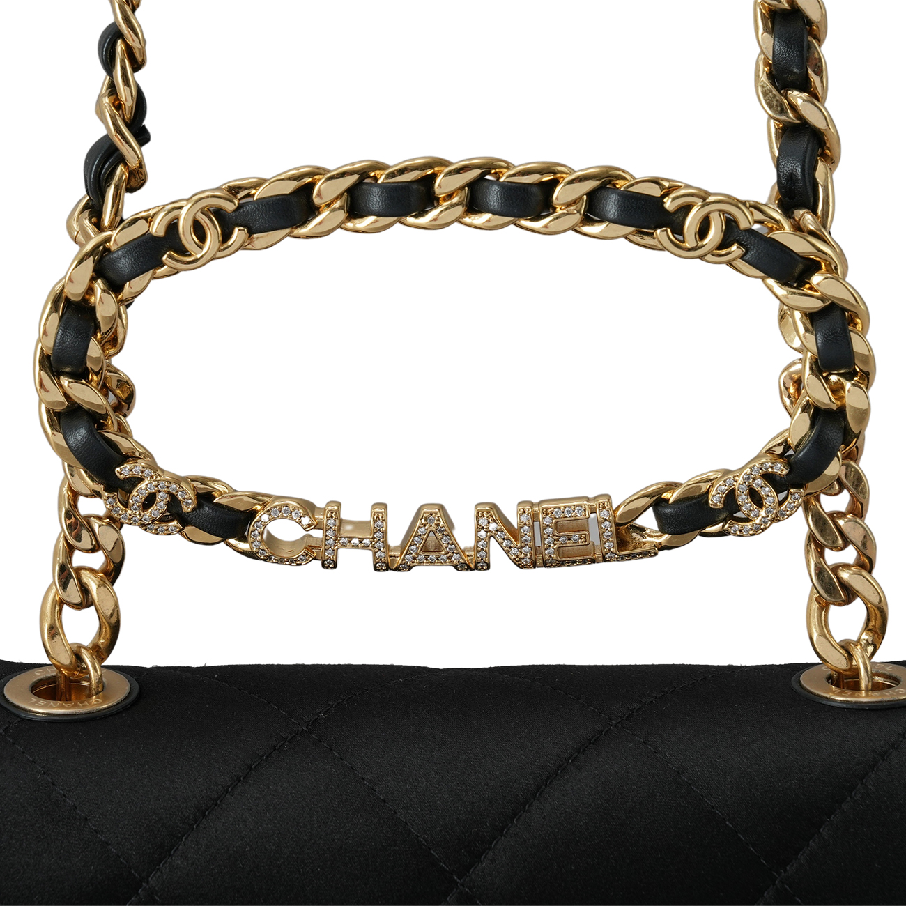 CHANEL(USED)샤넬 AS3748 시즌 탑핸들 미니 플랩백
