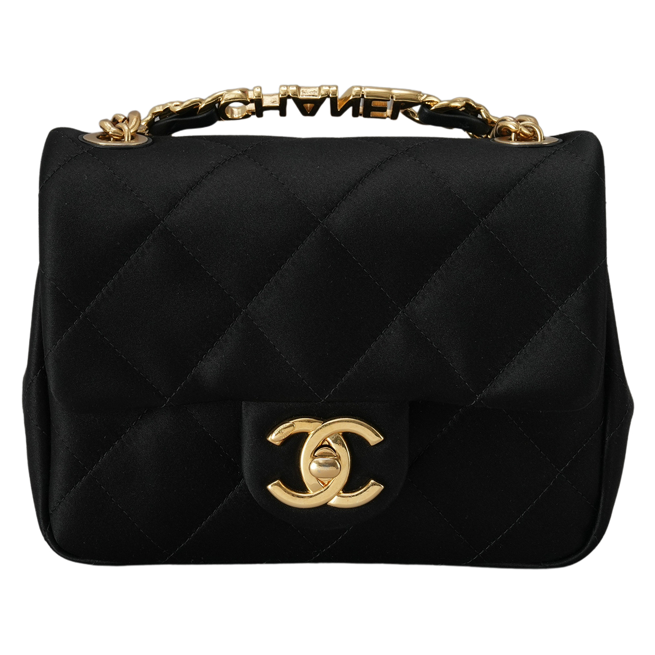 CHANEL(USED)샤넬 AS3748 시즌 탑핸들 미니 플랩백