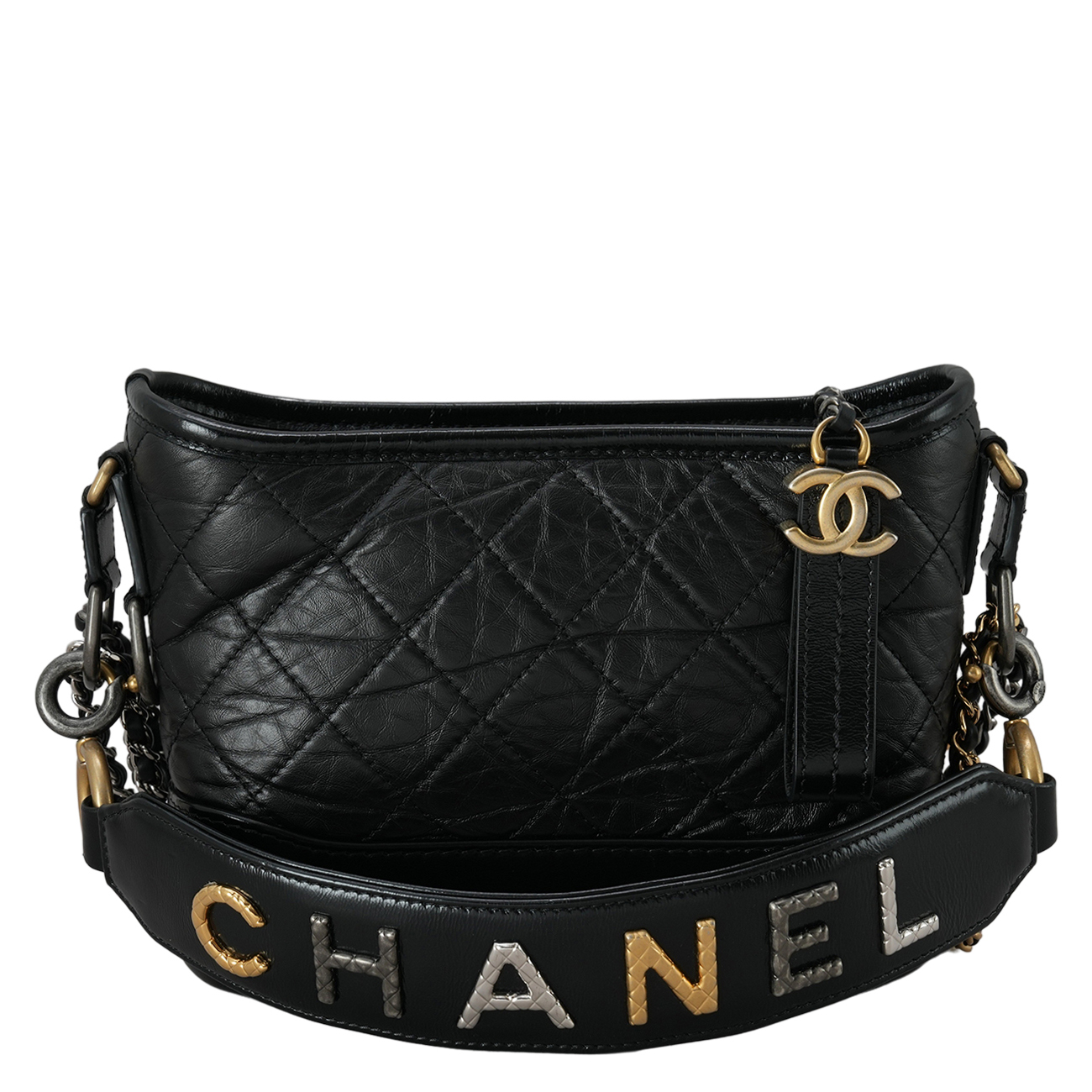 CHANEL(USED)샤넬 가브리엘 호보 스몰 & 레터링 스트랩