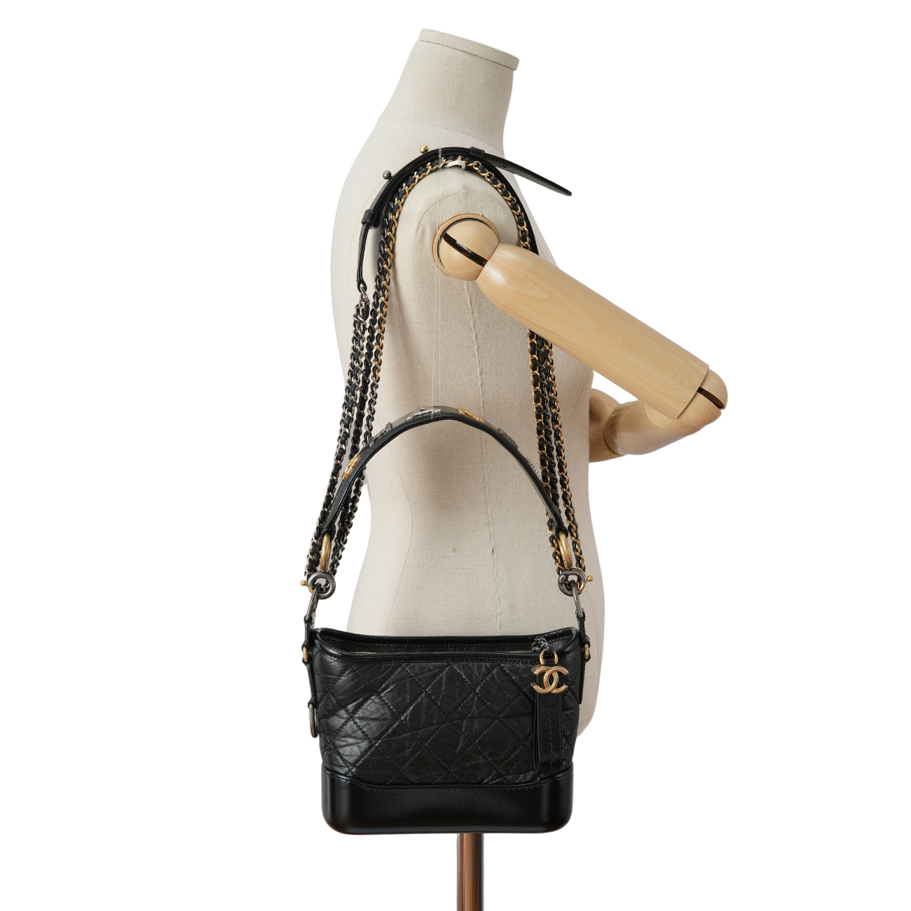 CHANEL(USED)샤넬 가브리엘 호보 스몰 & 레터링 스트랩