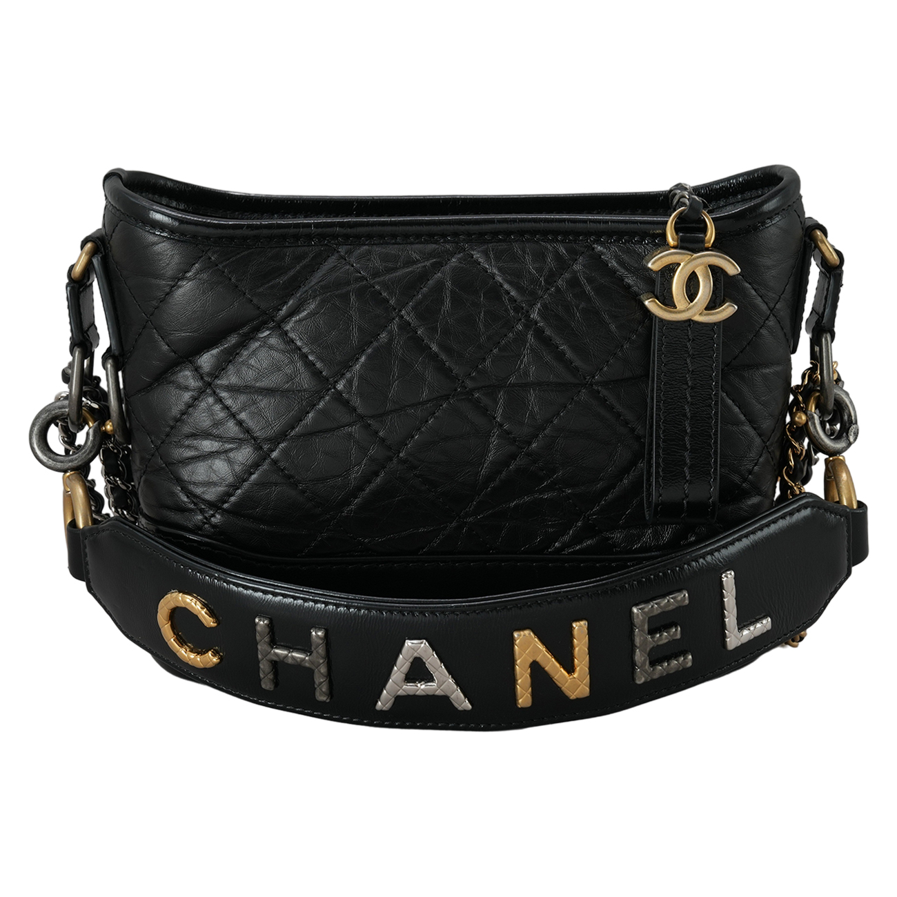 CHANEL(USED)샤넬 가브리엘 호보 스몰 & 레터링 스트랩
