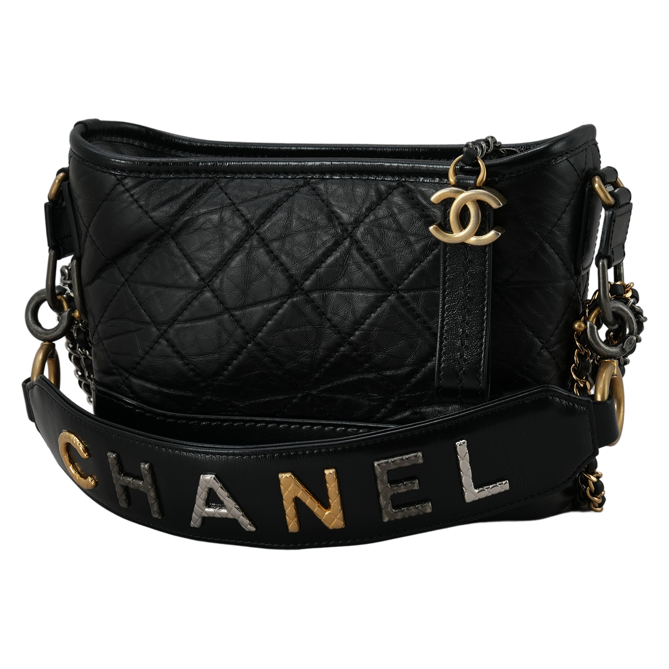 CHANEL(USED)샤넬 가브리엘 호보 스몰 & 레터링 스트랩