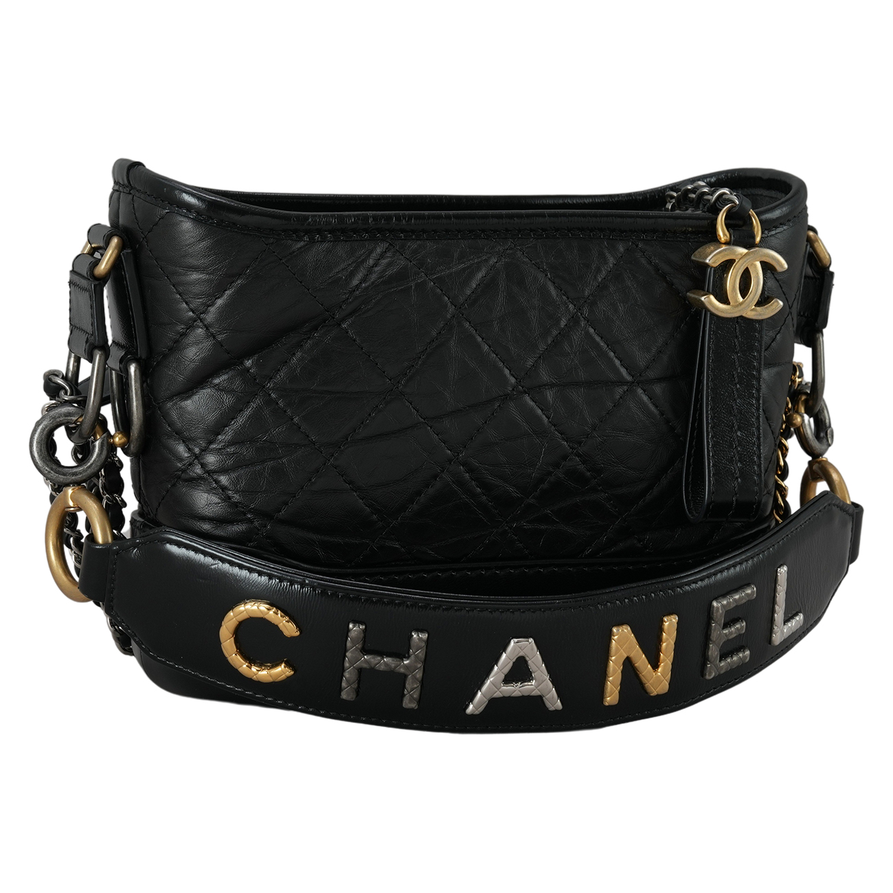 CHANEL(USED)샤넬 가브리엘 호보 스몰 & 레터링 스트랩