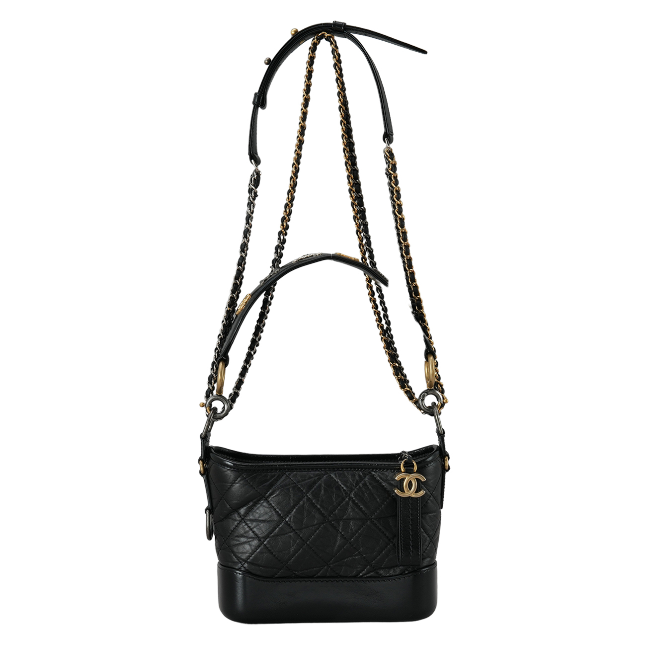 CHANEL(USED)샤넬 가브리엘 호보 스몰 & 레터링 스트랩