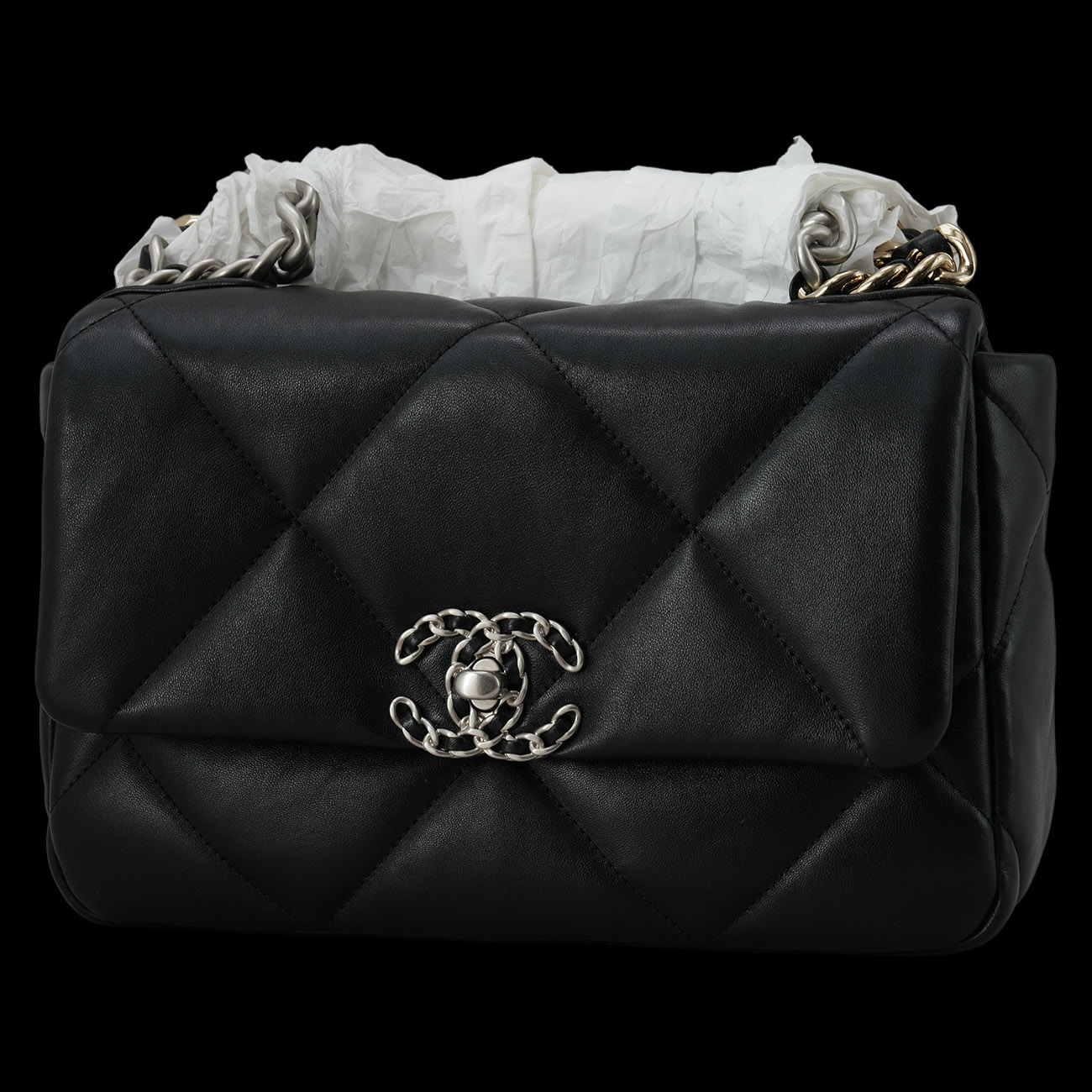 CHANEL(USED)샤넬 19백 미듐