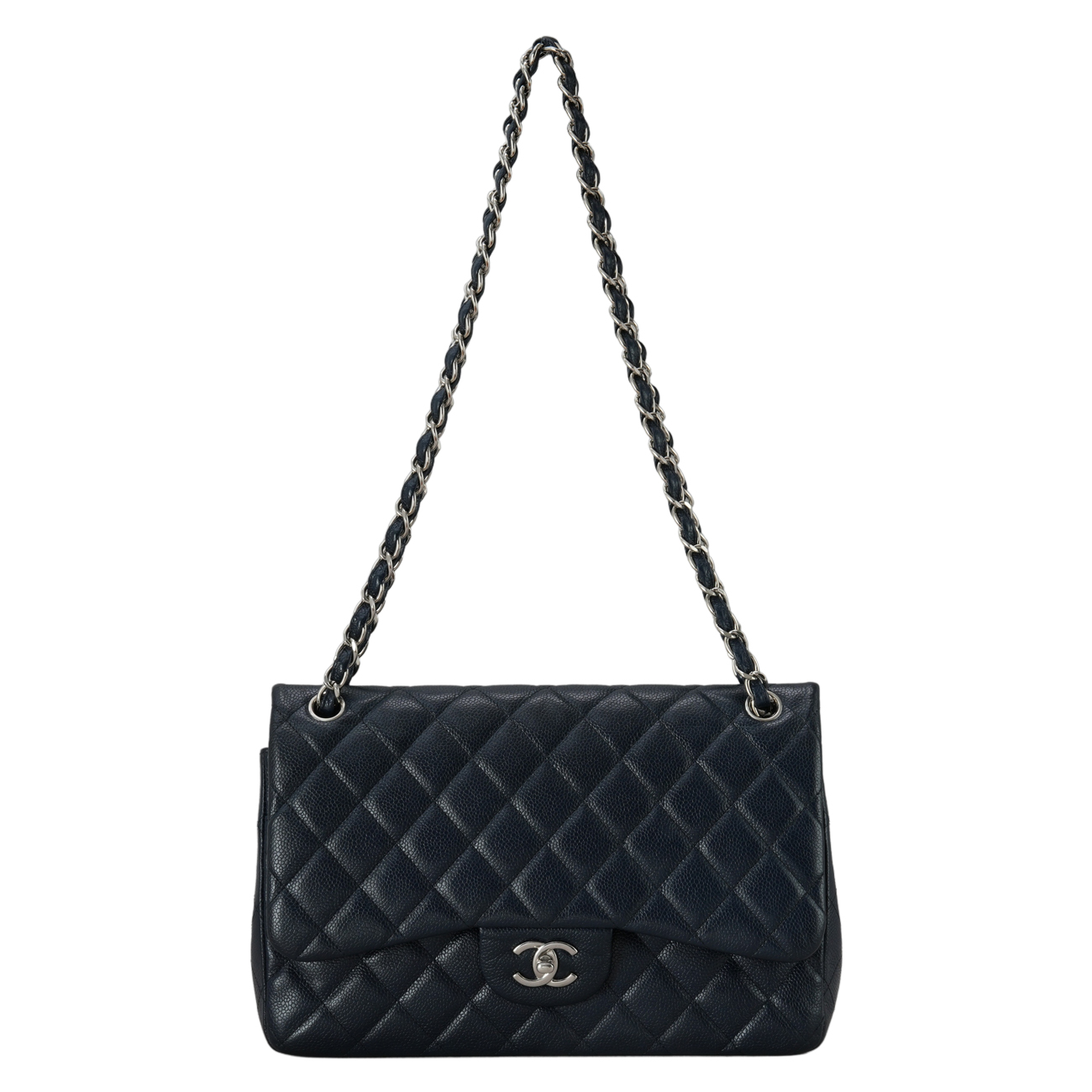 CHANEL(USED)샤넬 캐비어 클래식 점보 플랩백