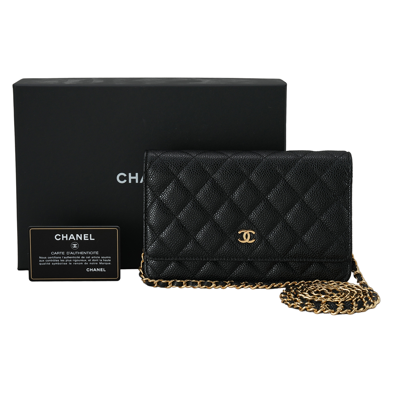 CHANEL(USED)샤넬 캐비어 클래식 WOC