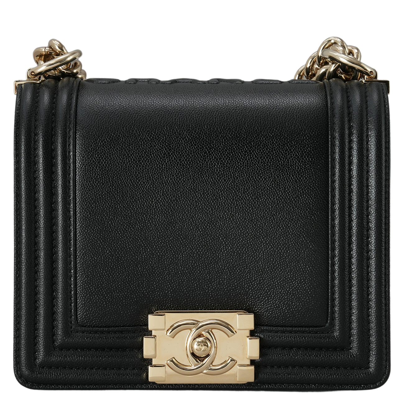 CHANEL(USED)샤넬 캐비어 보이샤넬 미니 플랩백