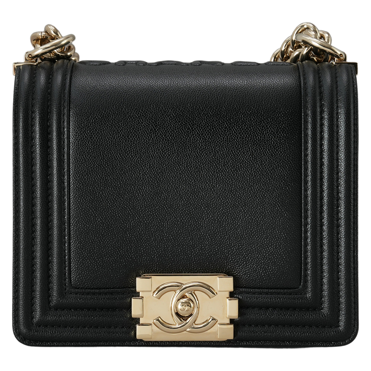 CHANEL(USED)샤넬 캐비어 보이샤넬 미니 플랩백