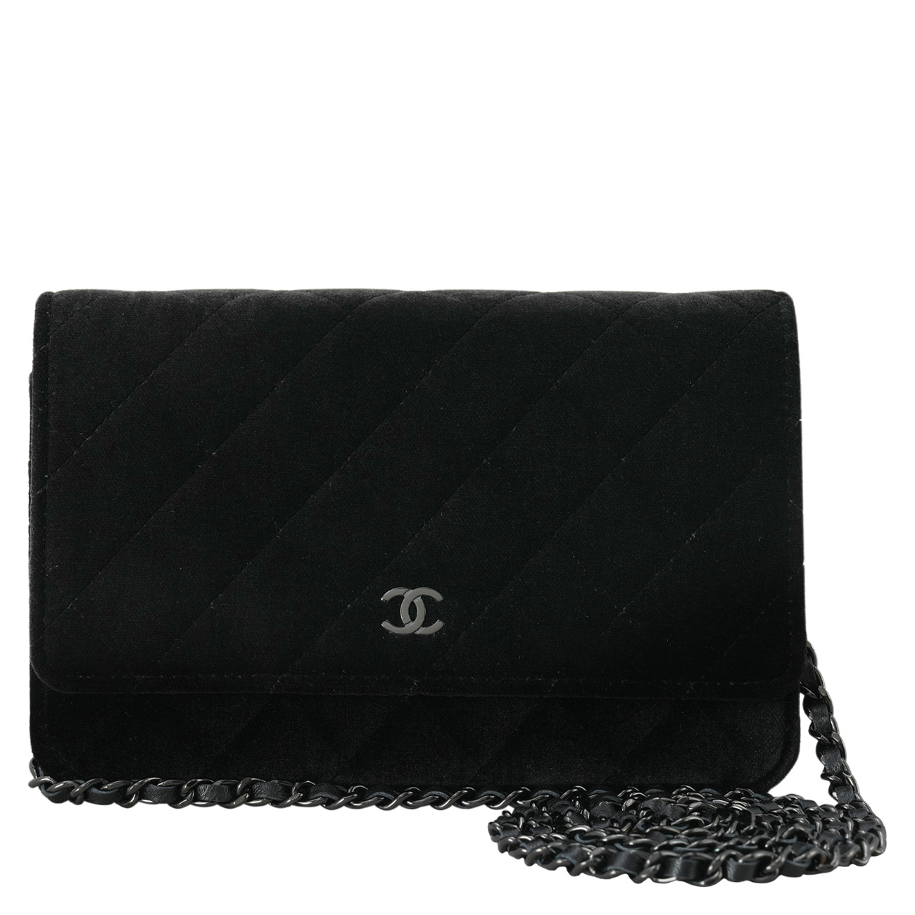 CHANEL(USED)샤넬 클래식 스웨이드 WOC