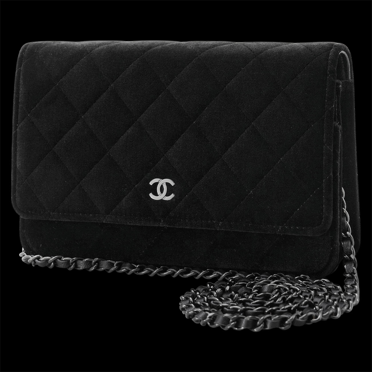 CHANEL(USED)샤넬 클래식 스웨이드 WOC