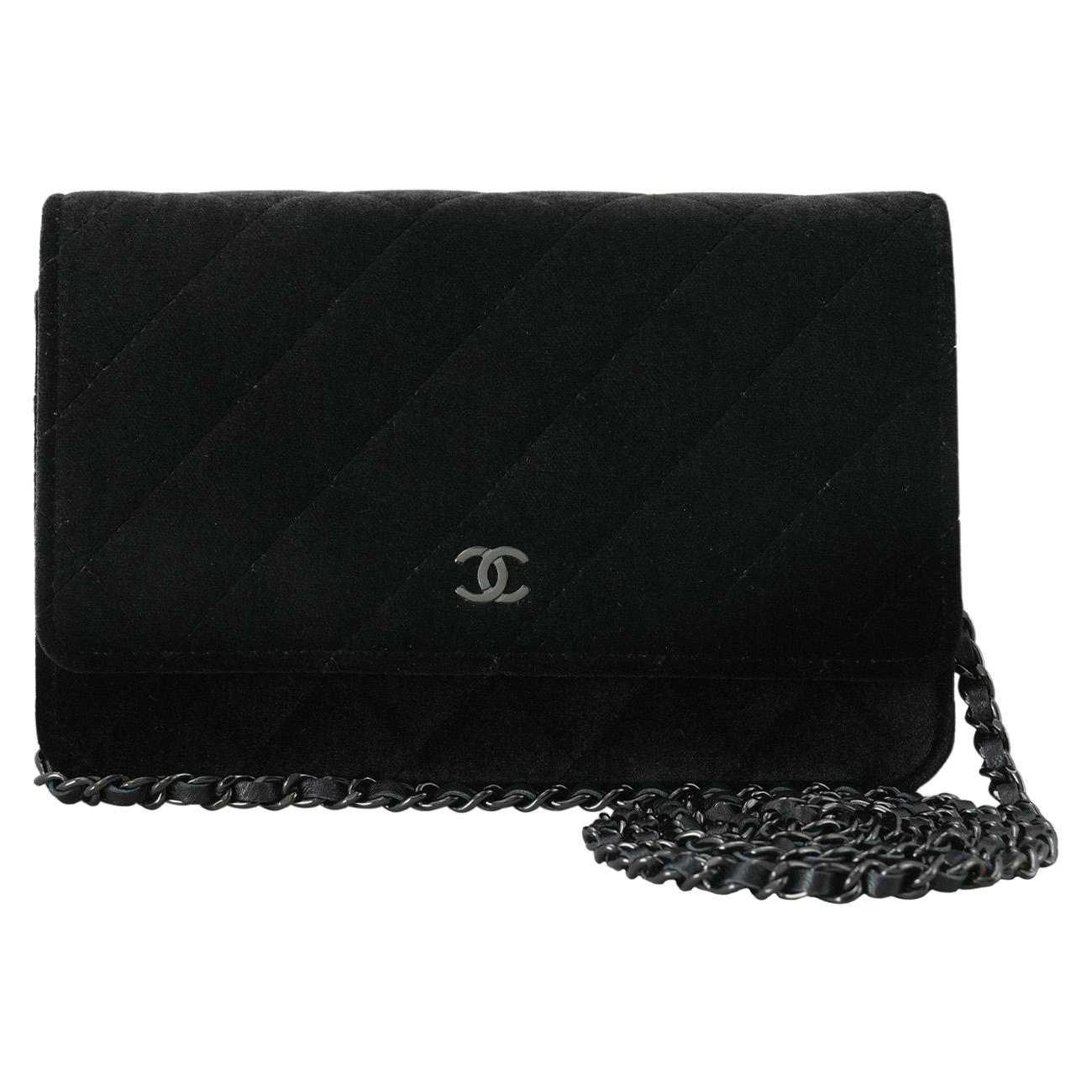 CHANEL(USED)샤넬 클래식 스웨이드 WOC