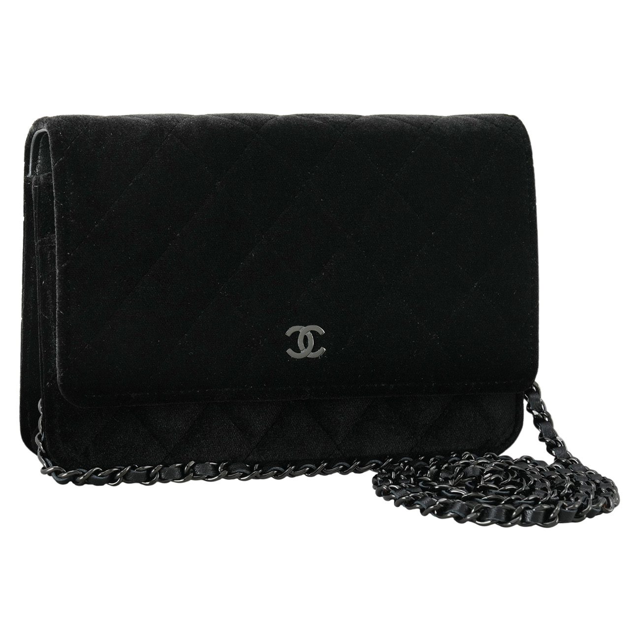 CHANEL(USED)샤넬 클래식 스웨이드 WOC