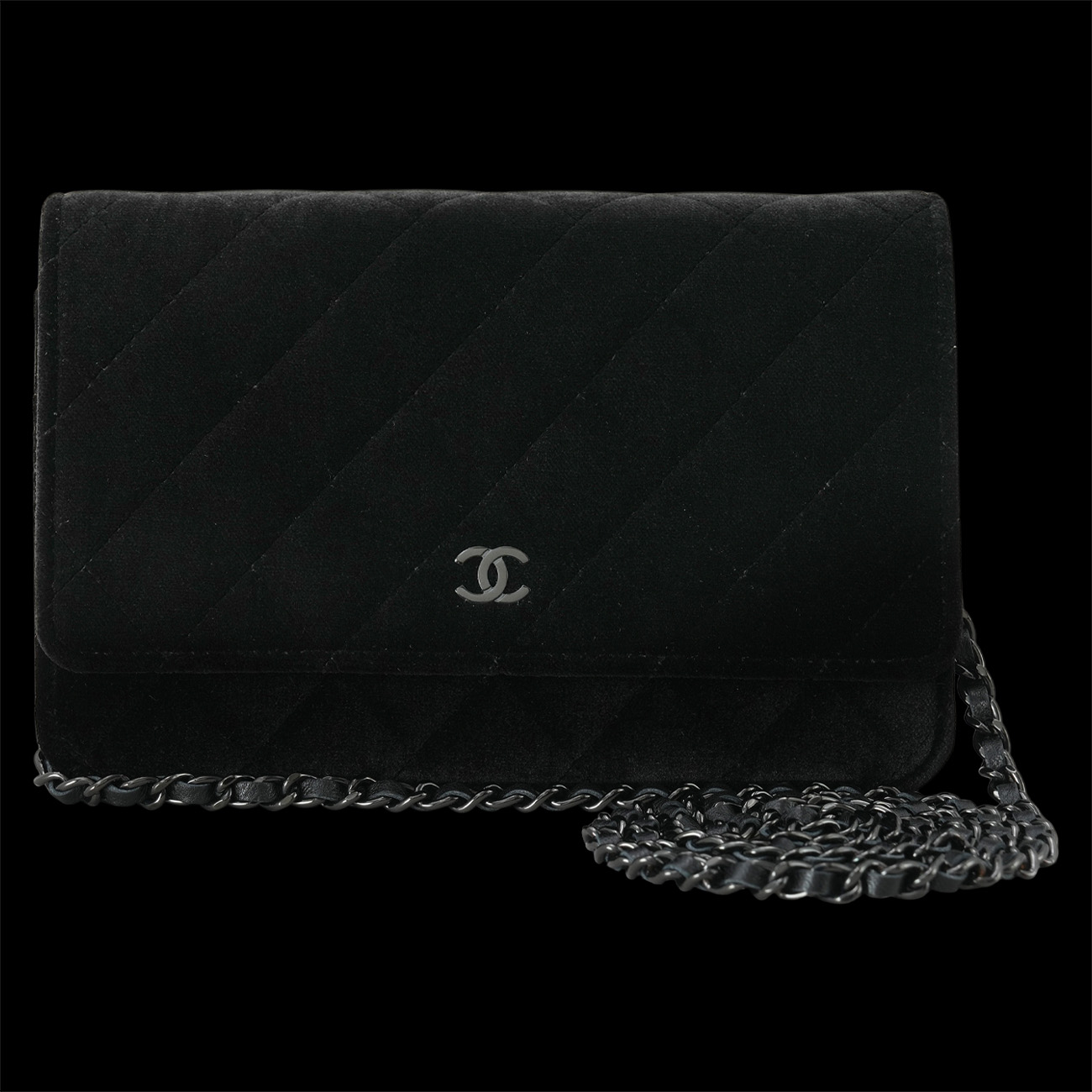 CHANEL(USED)샤넬 클래식 스웨이드 WOC