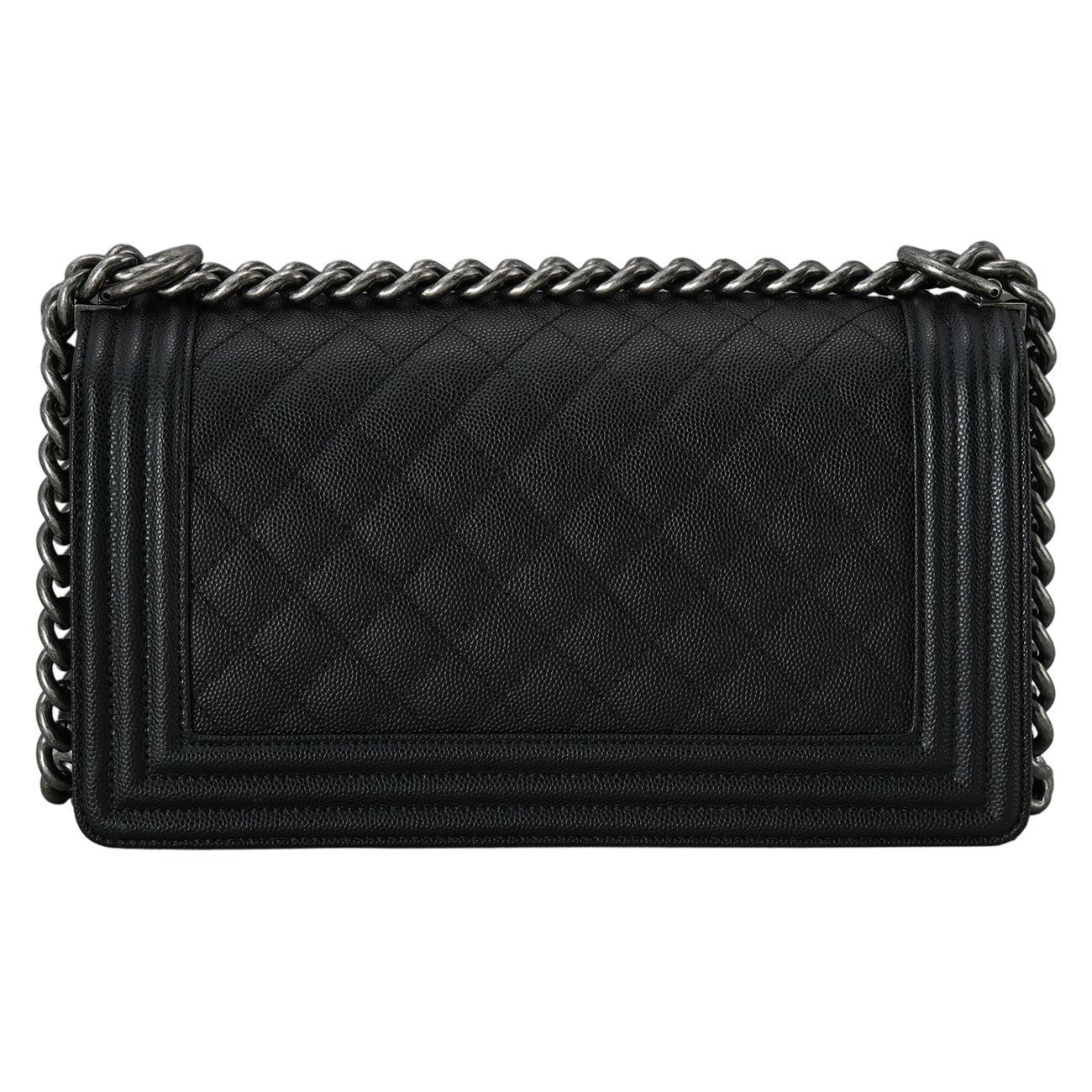 CHANEL(USED)샤넬 캐비어 보이샤넬 미듐 플랩백