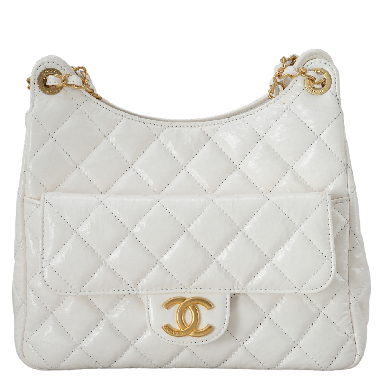 CHANEL(USED)샤넬 AS4322 포켓 체인 호보백