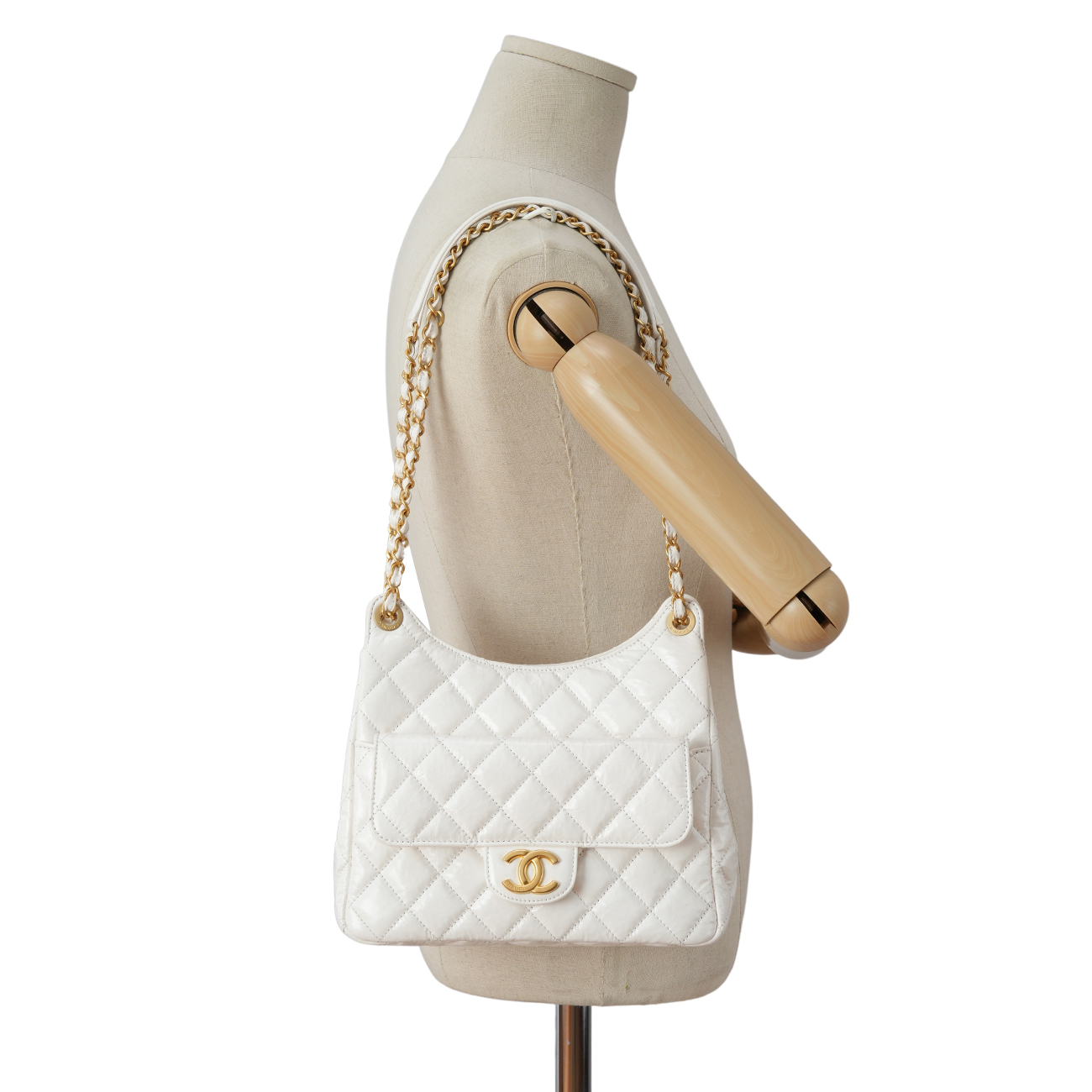 CHANEL(USED)샤넬 AS4322 포켓 체인 호보백