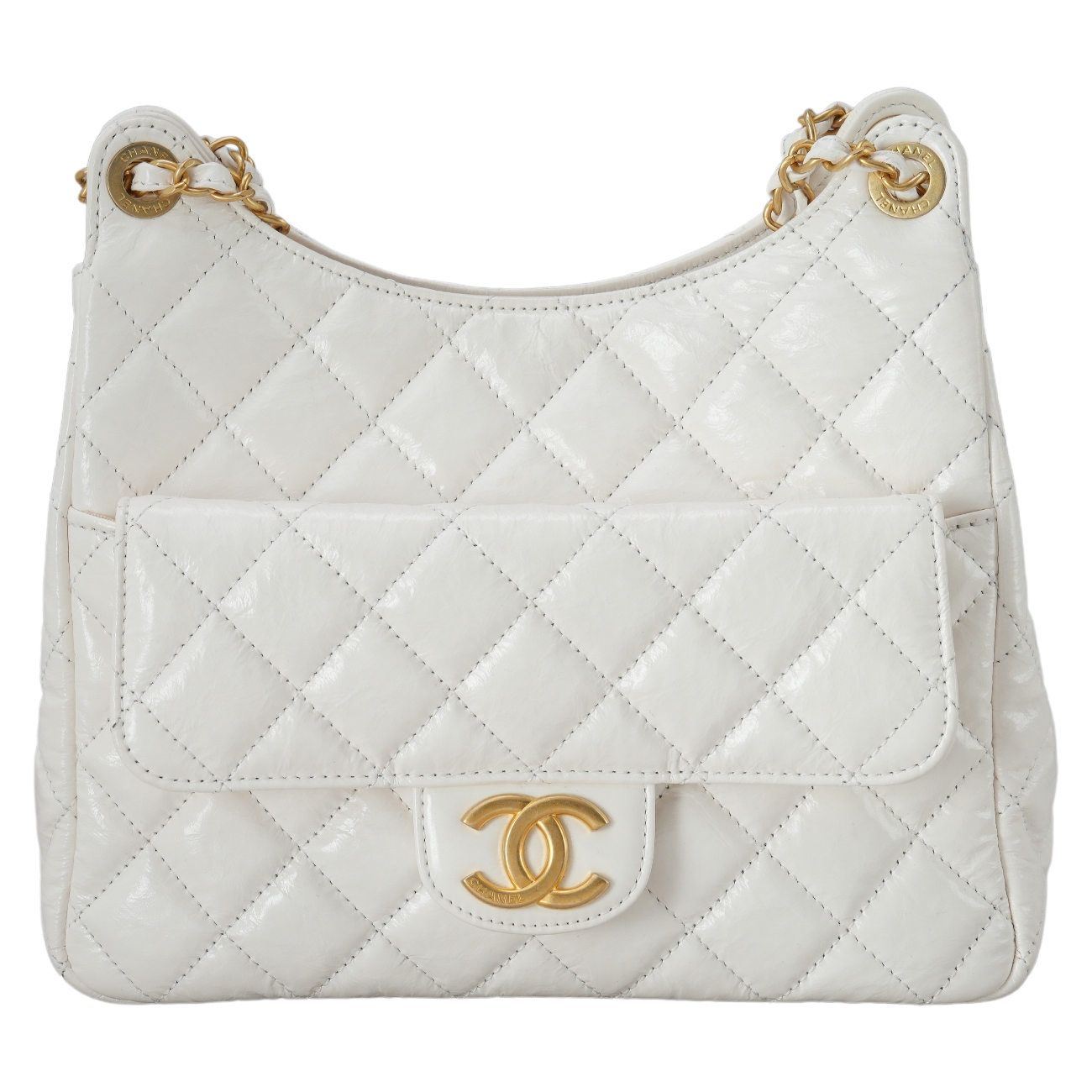 CHANEL(USED)샤넬 AS4322 포켓 체인 호보백