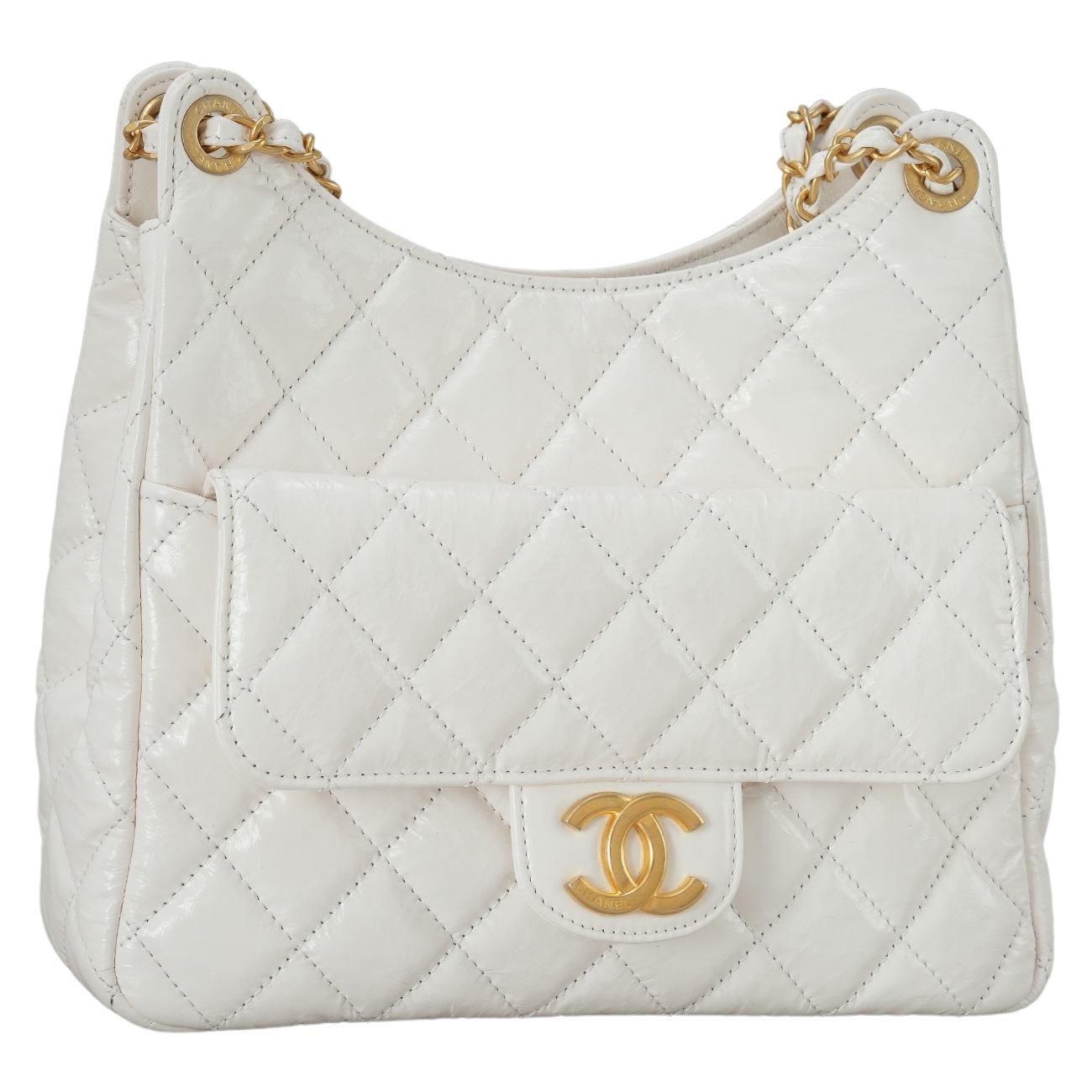 CHANEL(USED)샤넬 AS4322 포켓 체인 호보백