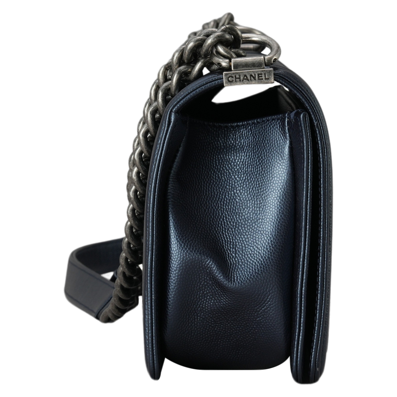 CHANEL(USED)샤넬 캐비어 보이샤넬 미듐 플랩백