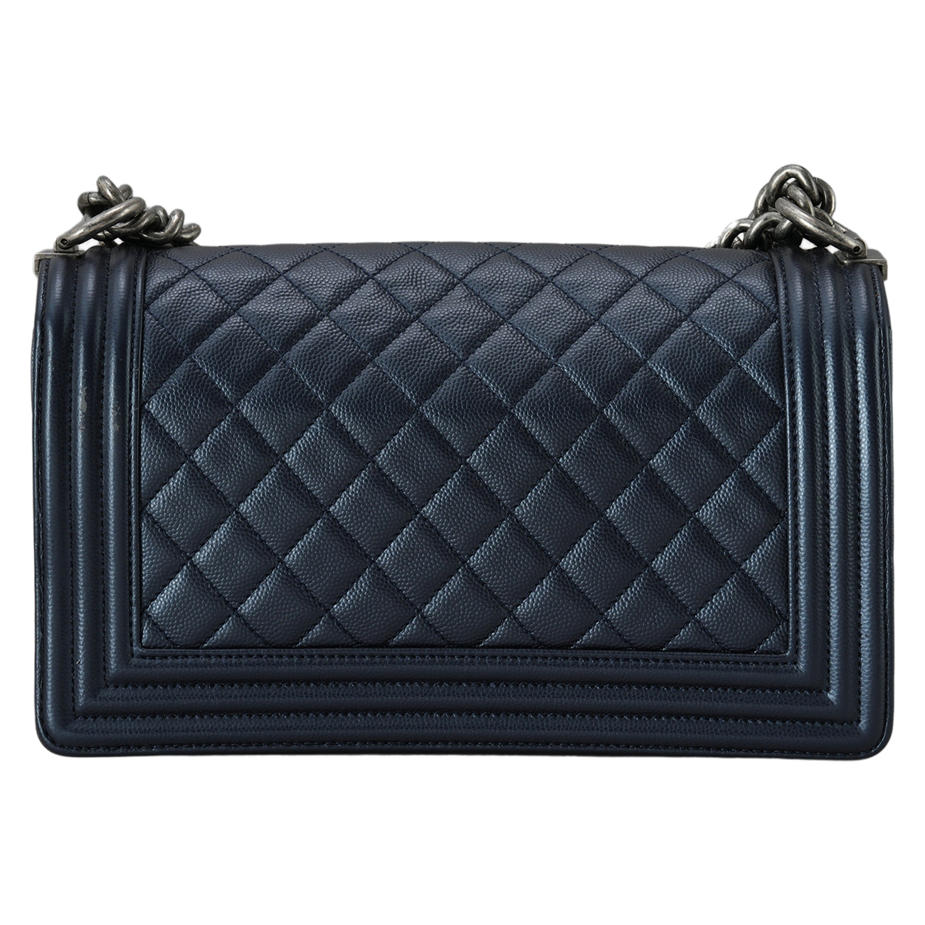 CHANEL(USED)샤넬 캐비어 보이샤넬 미듐 플랩백