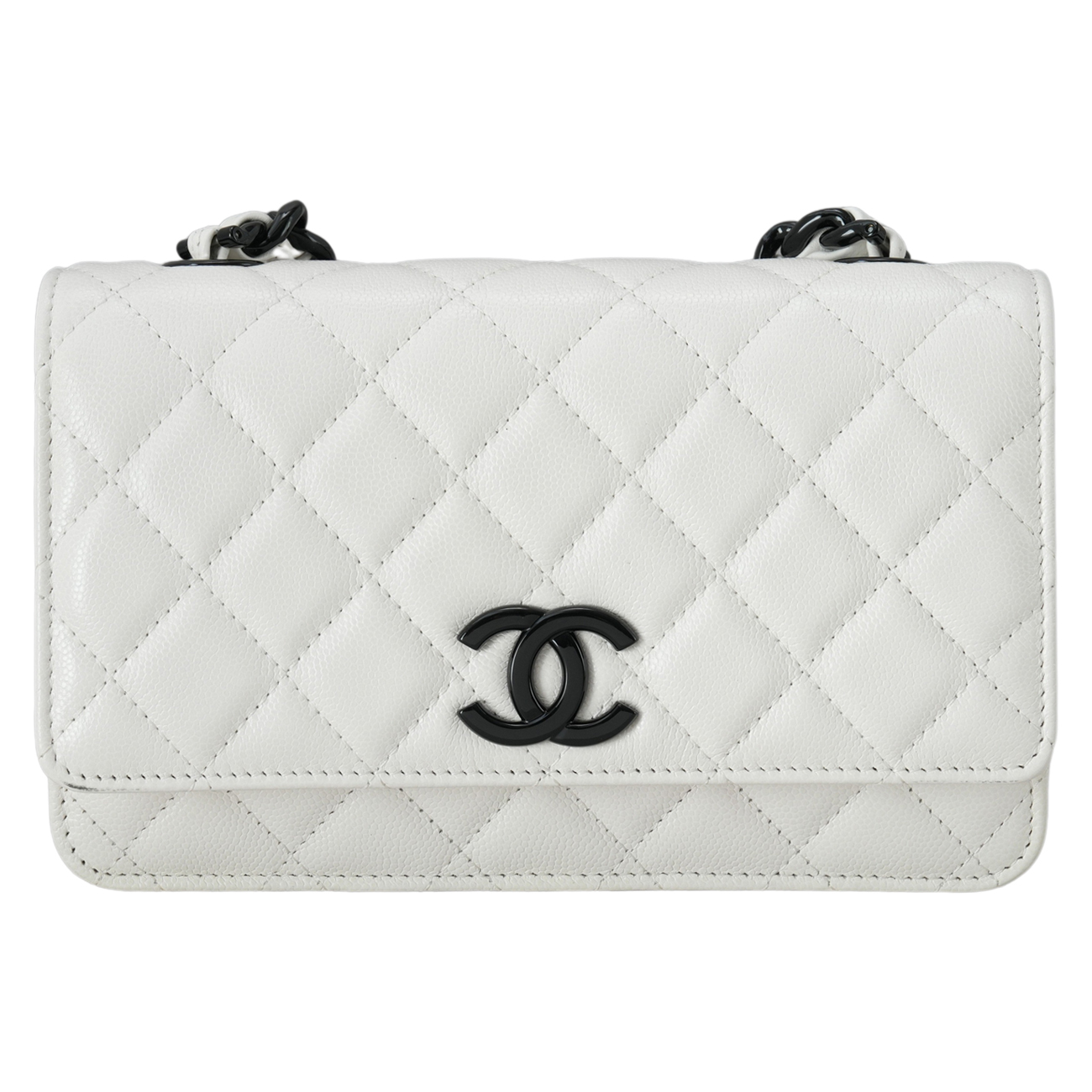 CHANEL(USED)샤넬 시즌 캐비어 WOC