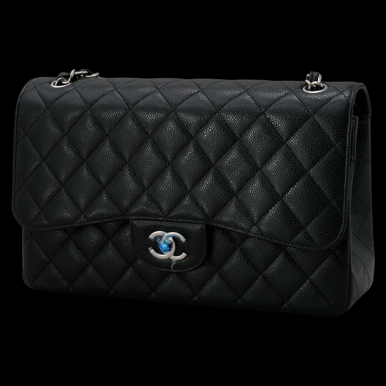 CHANEL(USED)샤넬 캐비어 클래식 라지 플랩백