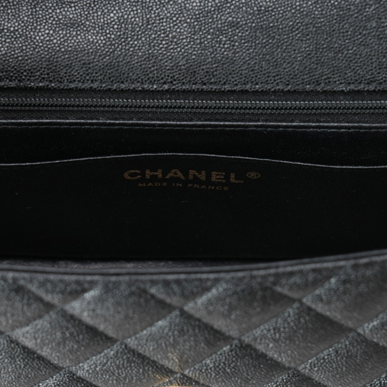 CHANEL(USED)샤넬 캐비어 클래식 뉴미니 탑핸들