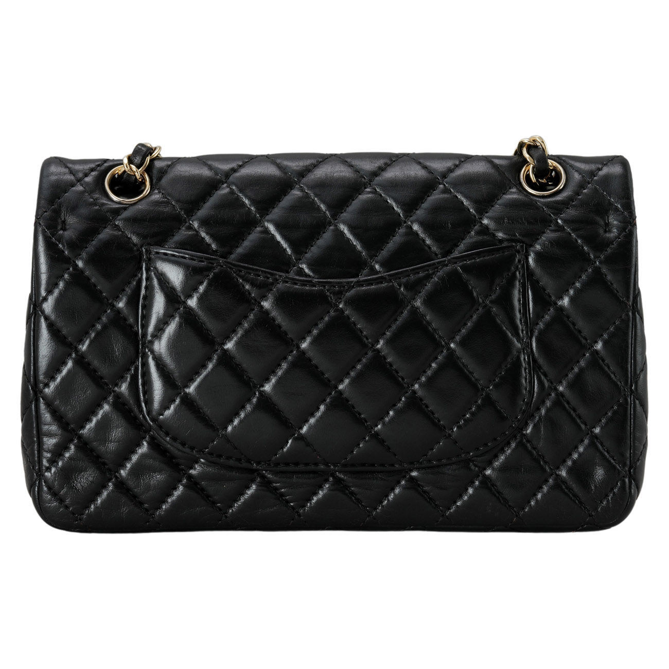 CHANEL(USED)샤넬 램스킨 클래식 미듐 플랩백