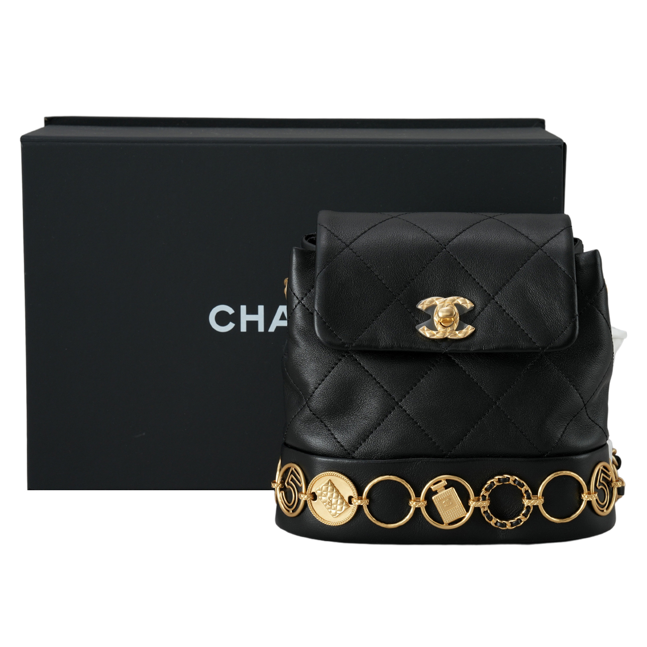CHANEL(USED)샤넬 AS4275 시즌 참장식 백팩