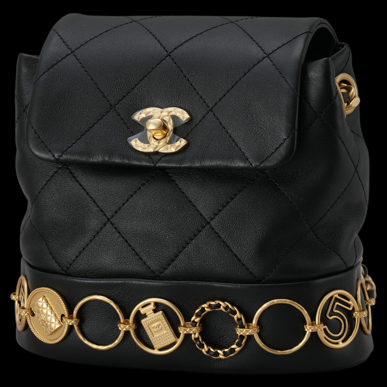 CHANEL(USED)샤넬 AS4275 시즌 참장식 백팩