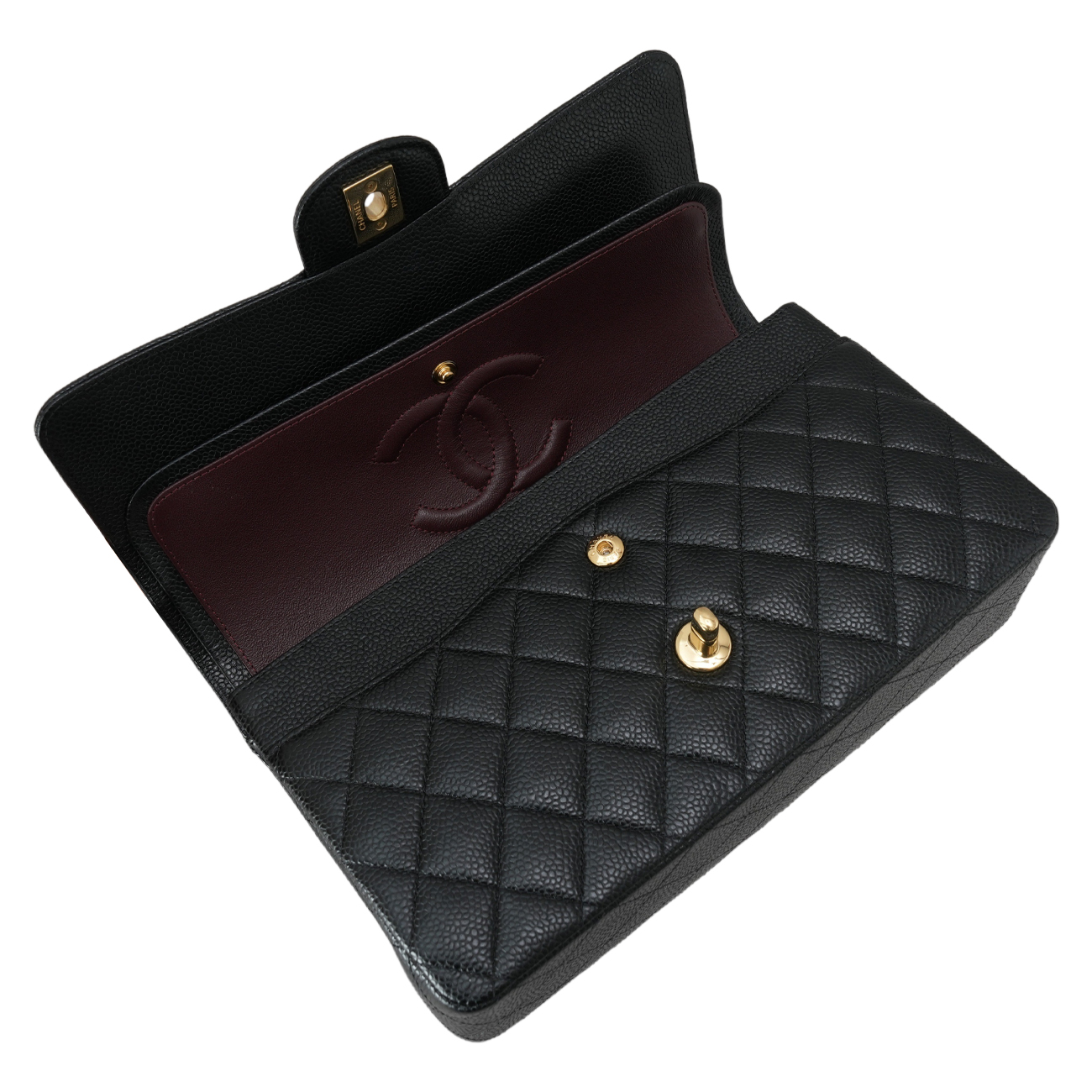 CHANEL(USED)샤넬 캐비어 클래식 미듐 플랩백