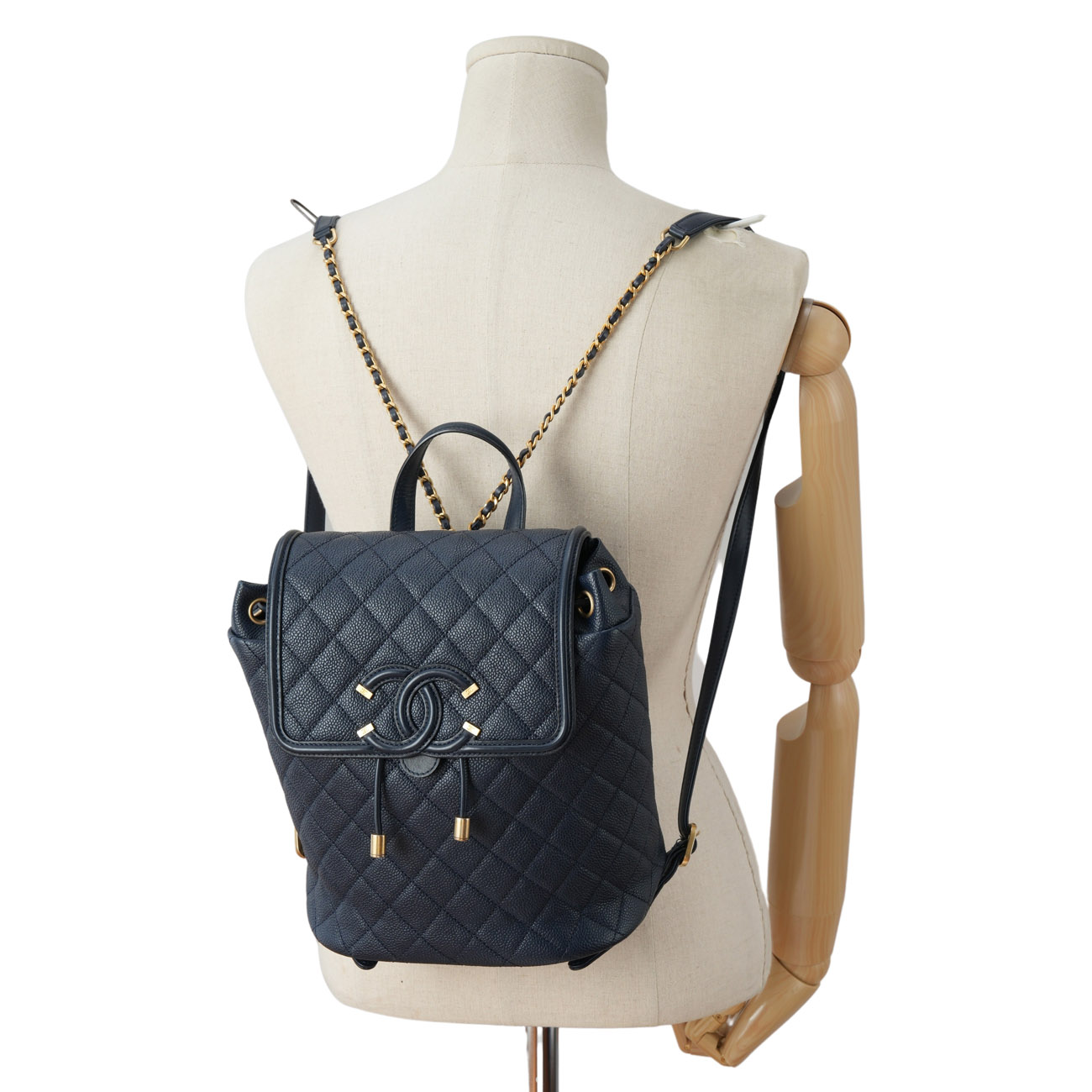 CHANEL(USED)샤넬 캐비어 백팩