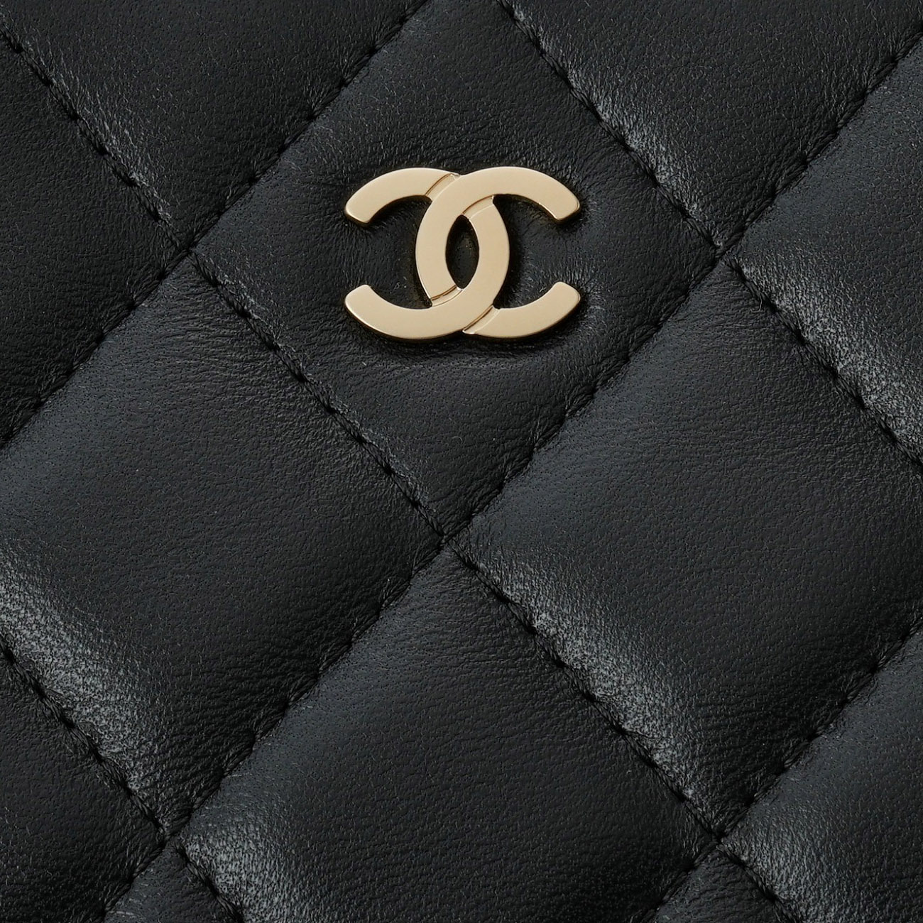 CHANEL(USED)샤넬 램스킨 클러치백