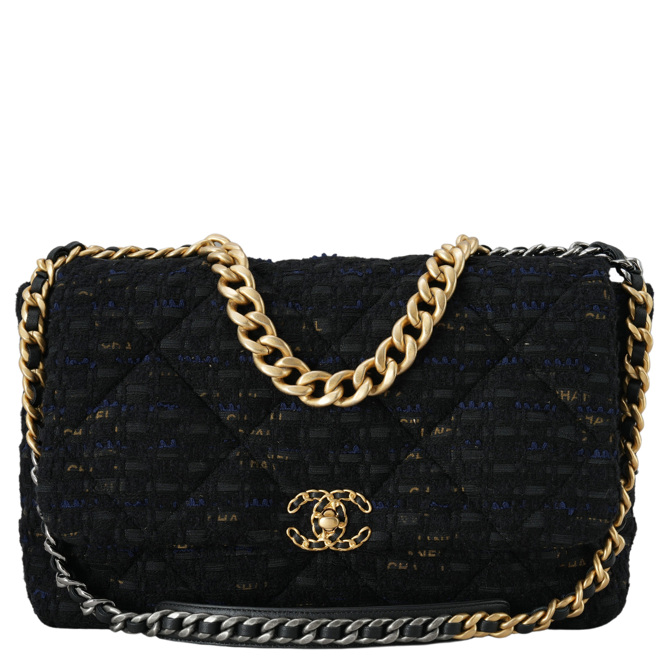 CHANEL(USED)샤넬 트위드 19백 맥시