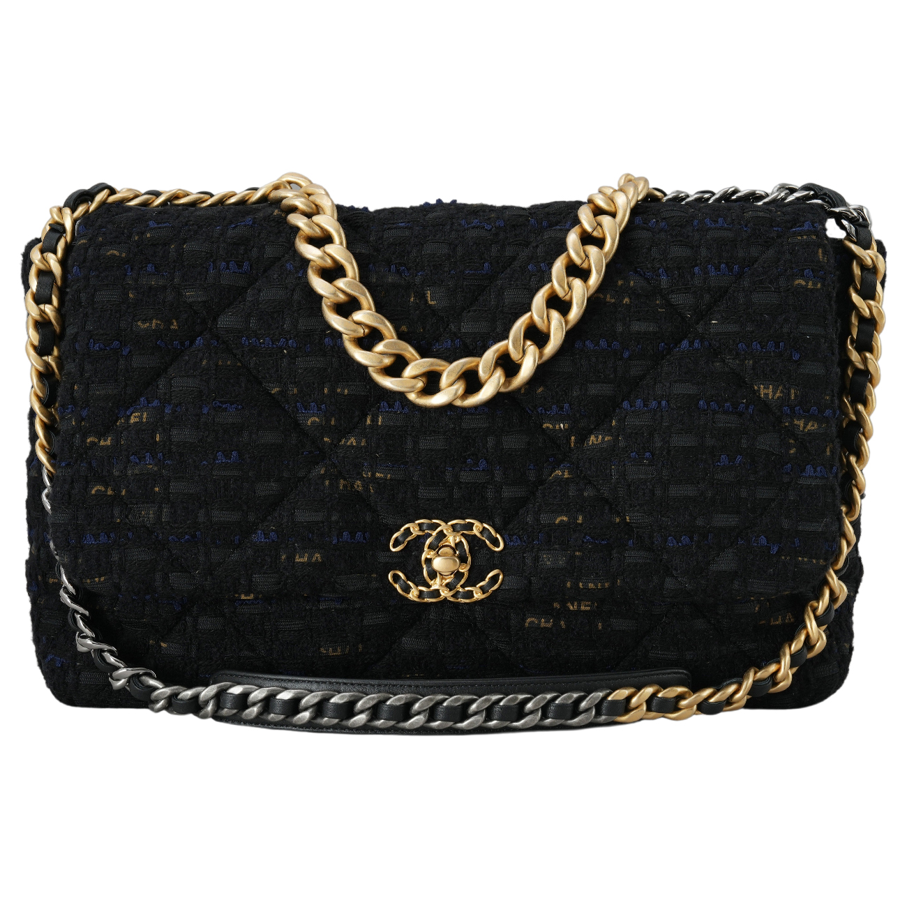CHANEL(USED)샤넬 트위드 19백 맥시