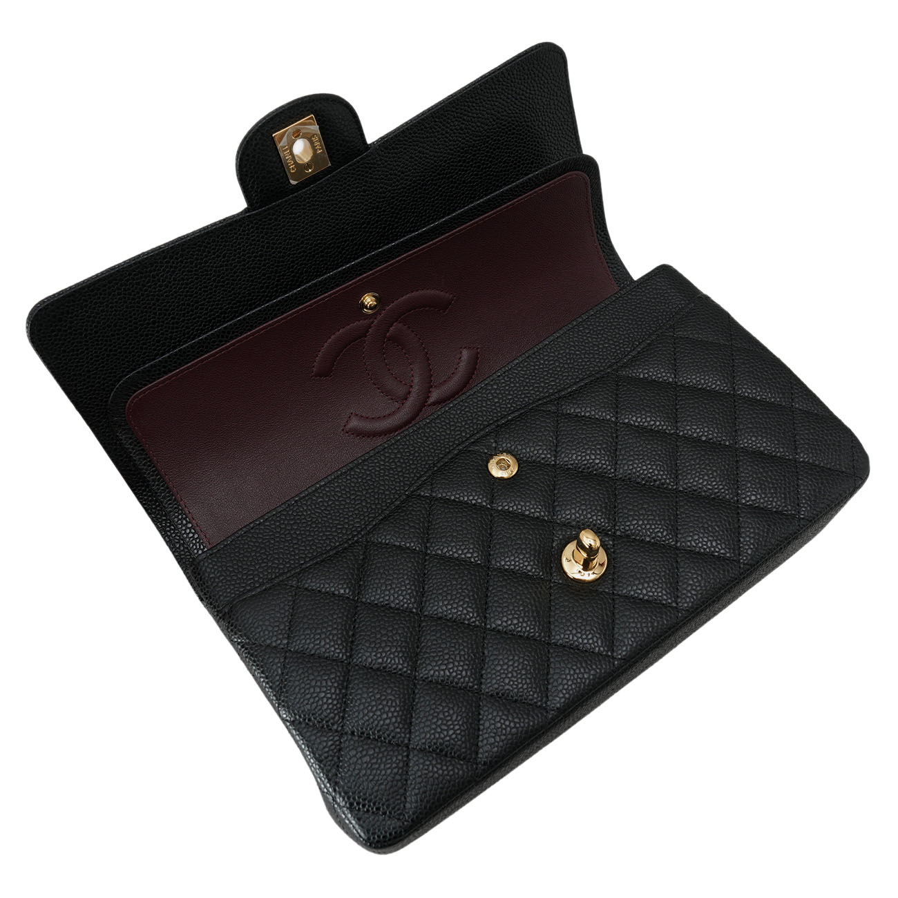 CHANEL(USED)샤넬 캐비어 클래식 미듐 플랩백