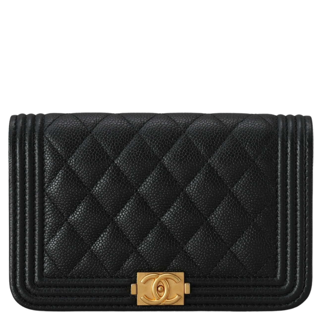 CHANEL(USED)샤넬 캐비어 보이샤넬 WOC