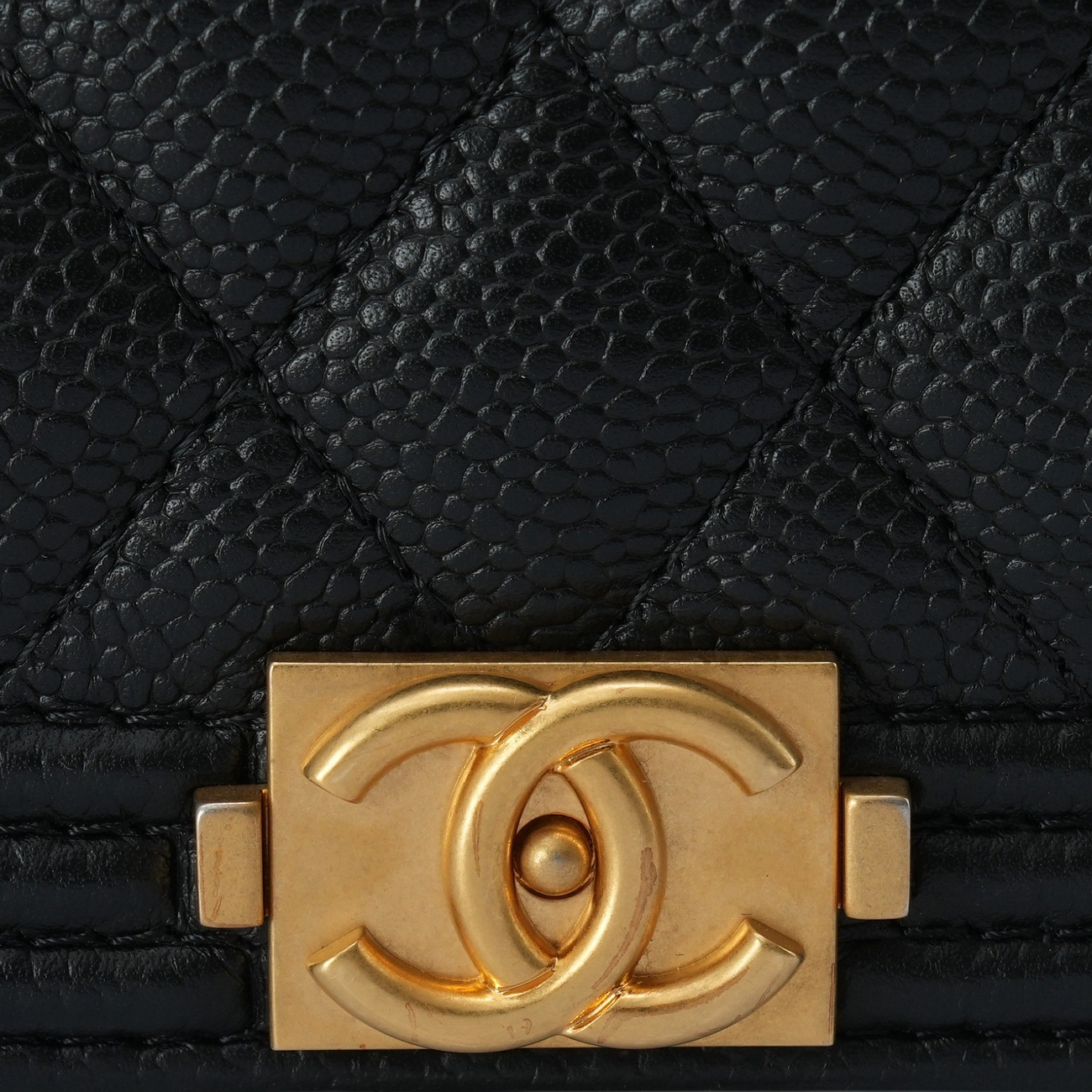 CHANEL(USED)샤넬 캐비어 보이샤넬 WOC