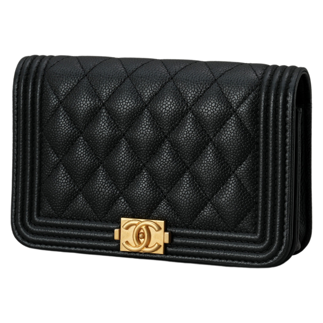 CHANEL(USED)샤넬 캐비어 보이샤넬 WOC