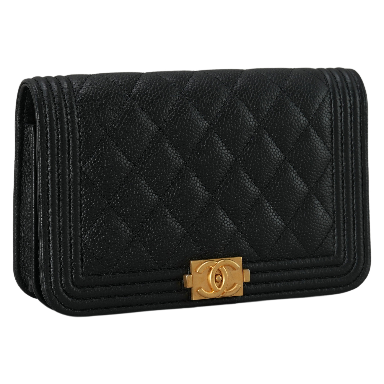 CHANEL(USED)샤넬 캐비어 보이샤넬 WOC