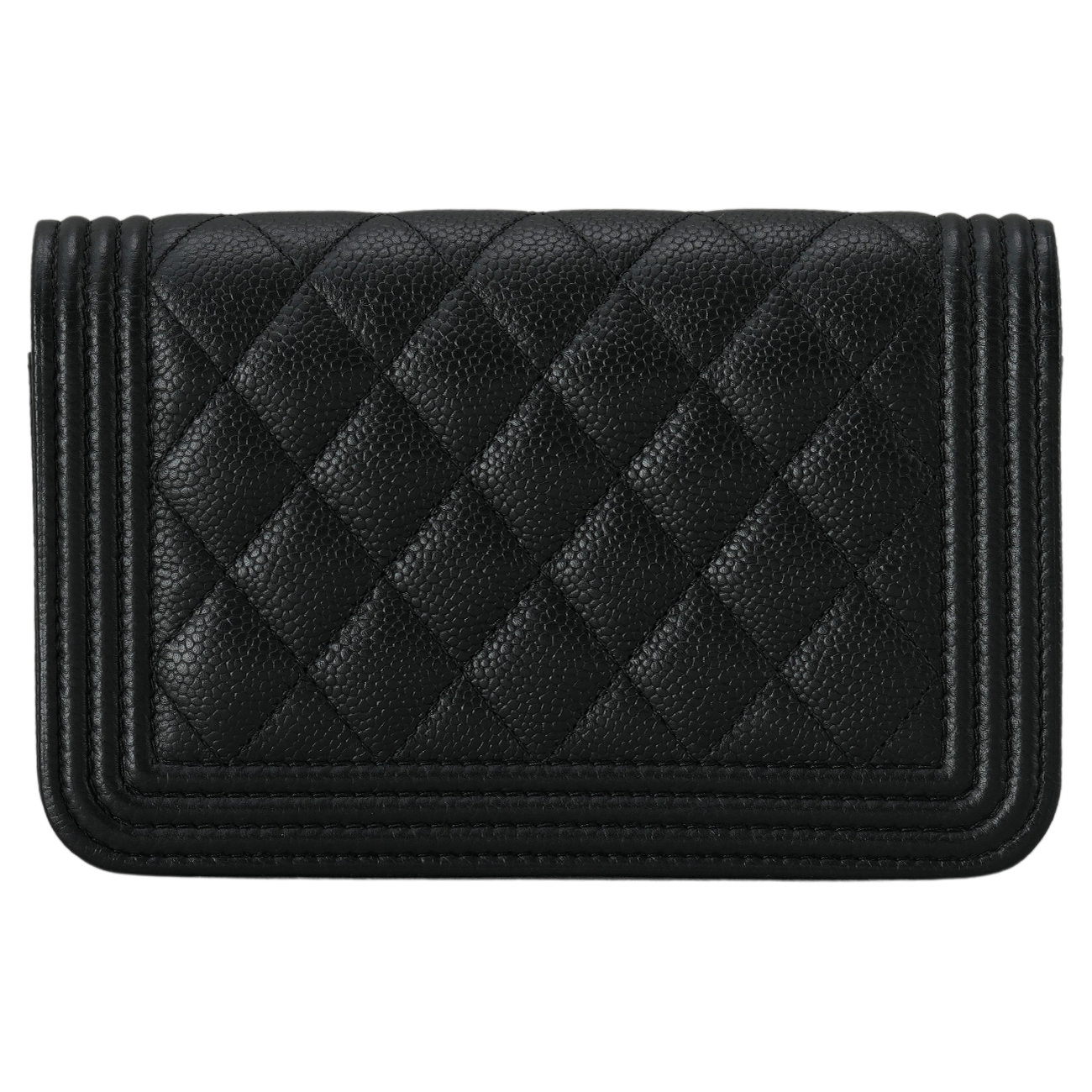 CHANEL(USED)샤넬 캐비어 보이샤넬 WOC