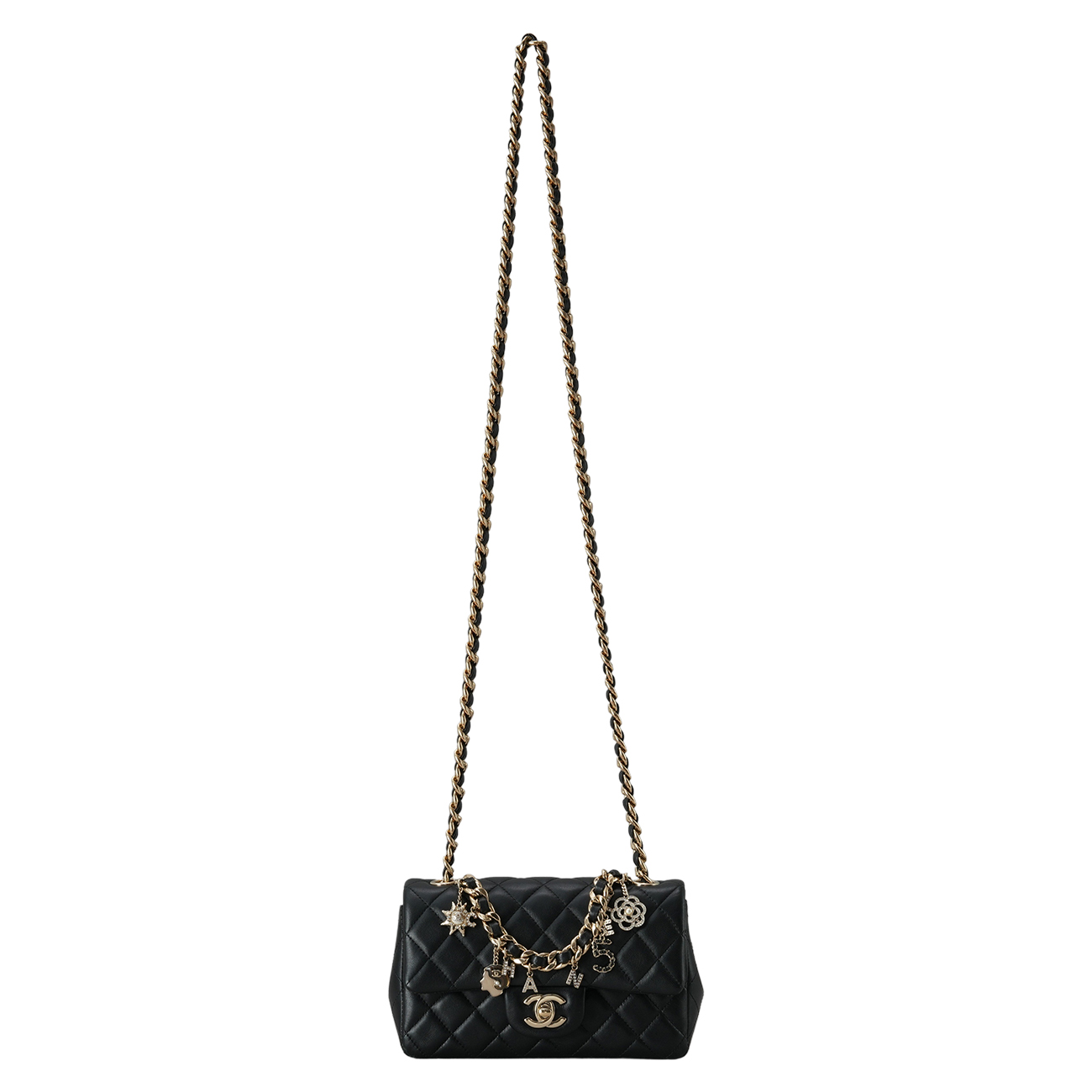 CHANEL(USED)샤넬 AS2326 시즌 램스킨 클래식 뉴미니 체인백