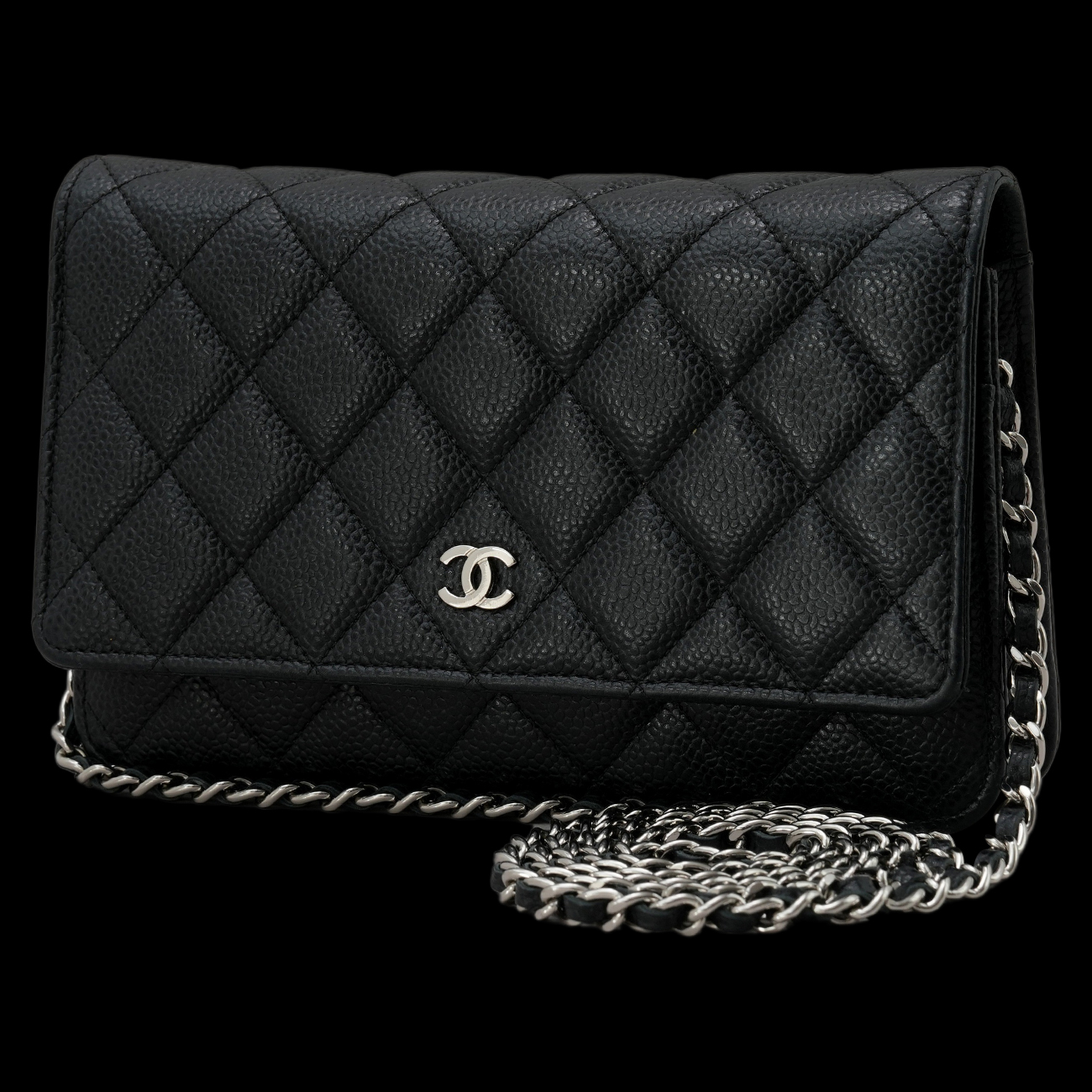 CHANEL(USED)샤넬 AP0250 캐비어 클래식 WOC