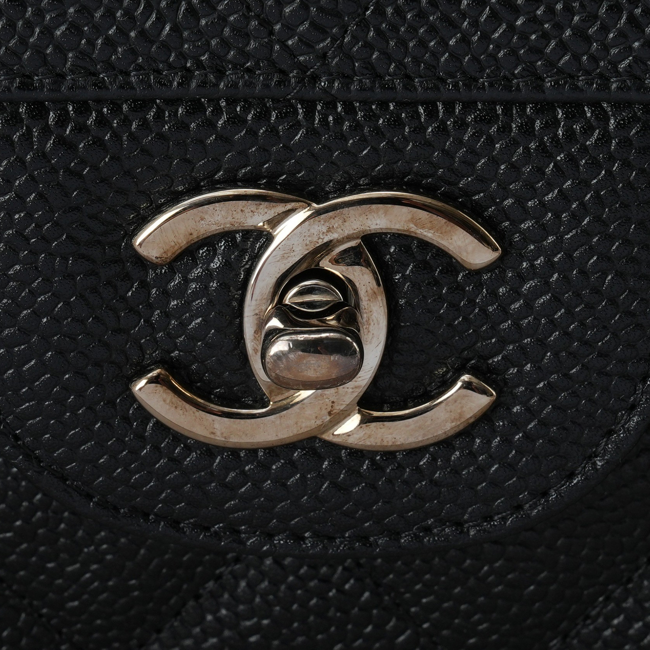 CHANEL(USED)샤넬 A58600 캐비어 클래식 라지 플랩백