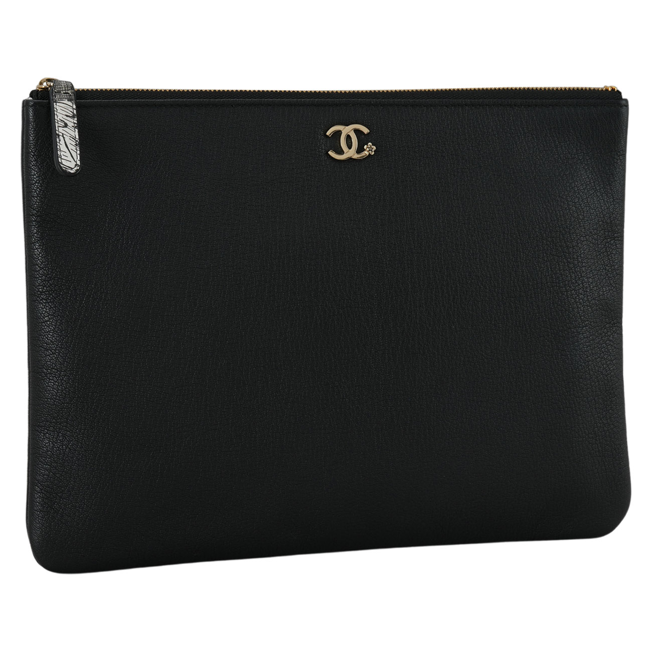 CHANEL(USED)샤넬 A81796 시즌 레더 클러치