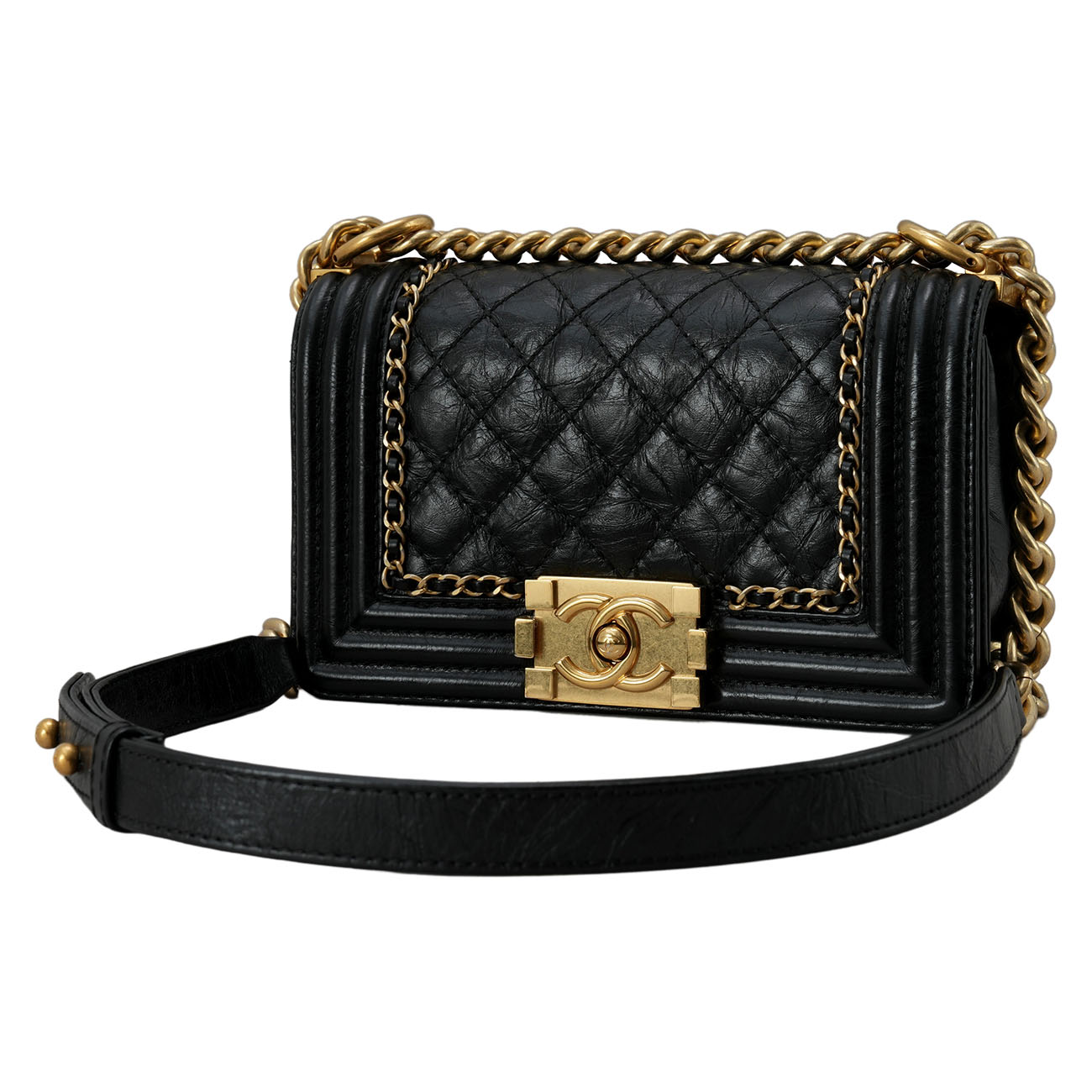 CHANEL(USED)샤넬 시즌 보이샤넬 스몰